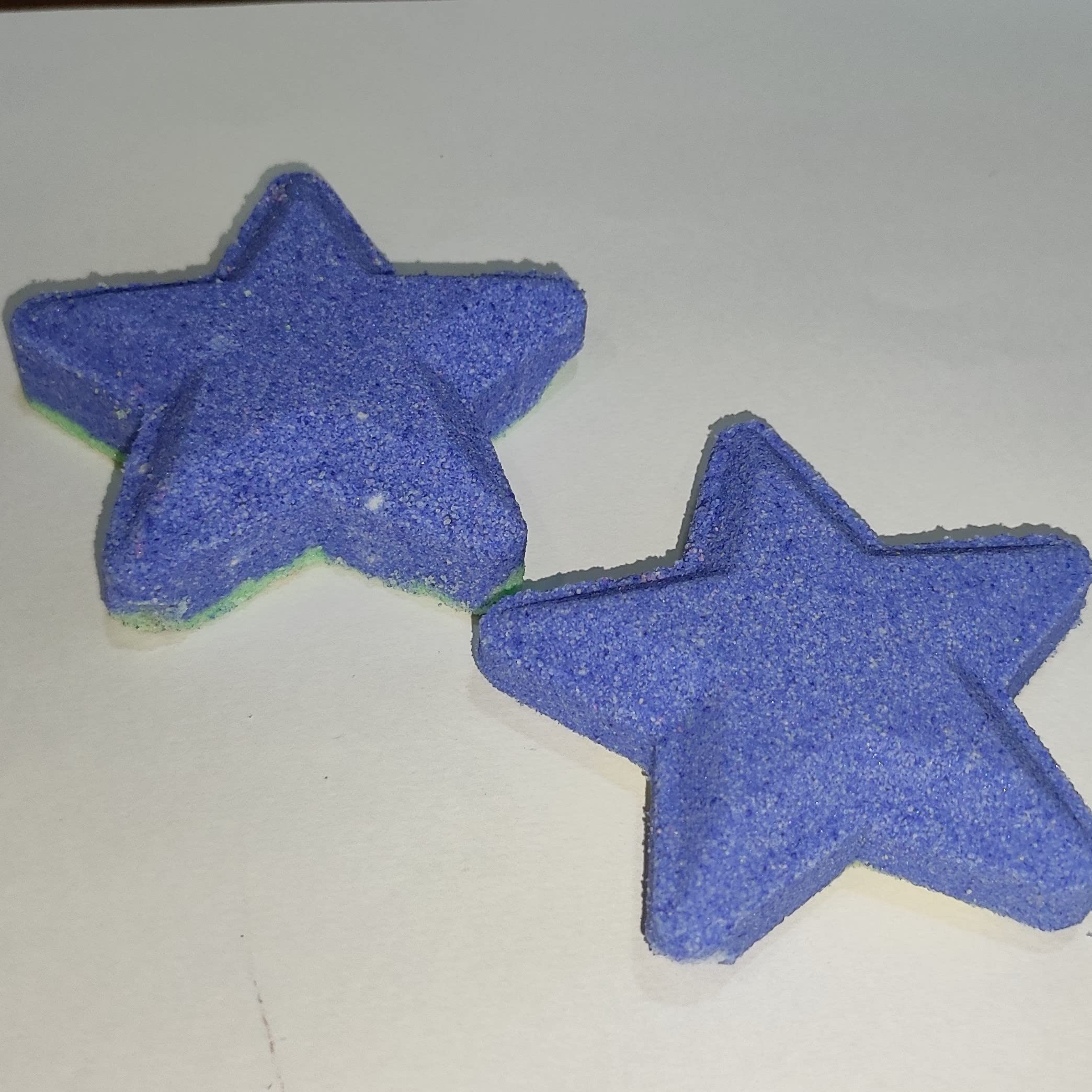 Kids Star Shaped Bath Bombs Set of 2 - Jojoba Oil Enriched Birthday/Christmas/Raksha Bandhan Gifts - Fun Bath Fizzies for Children's Relaxation & Party Favors