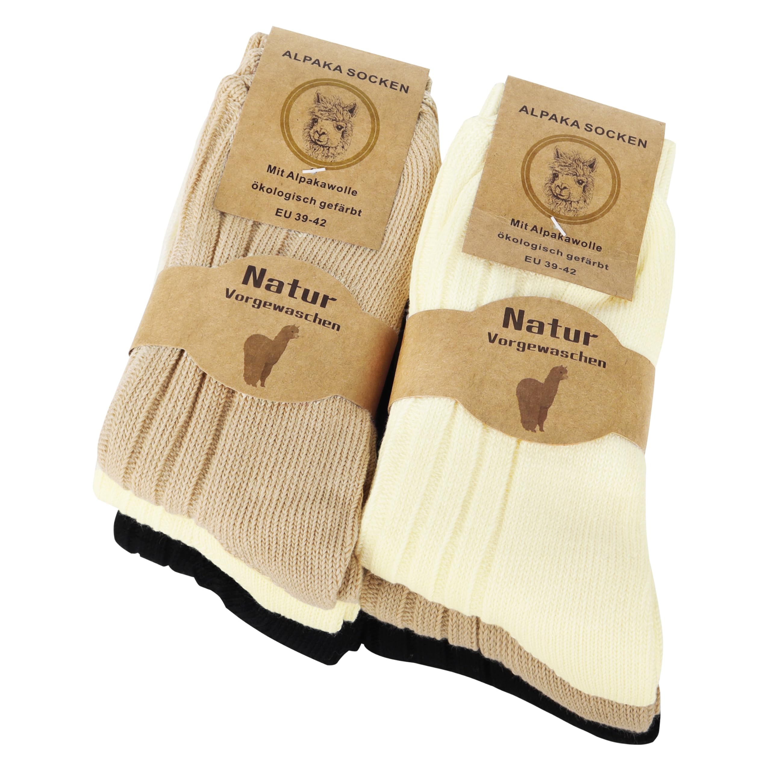 Belloxis Alpaca Wool Socks - Women's Thermal Winter Warm for Hiking & Home