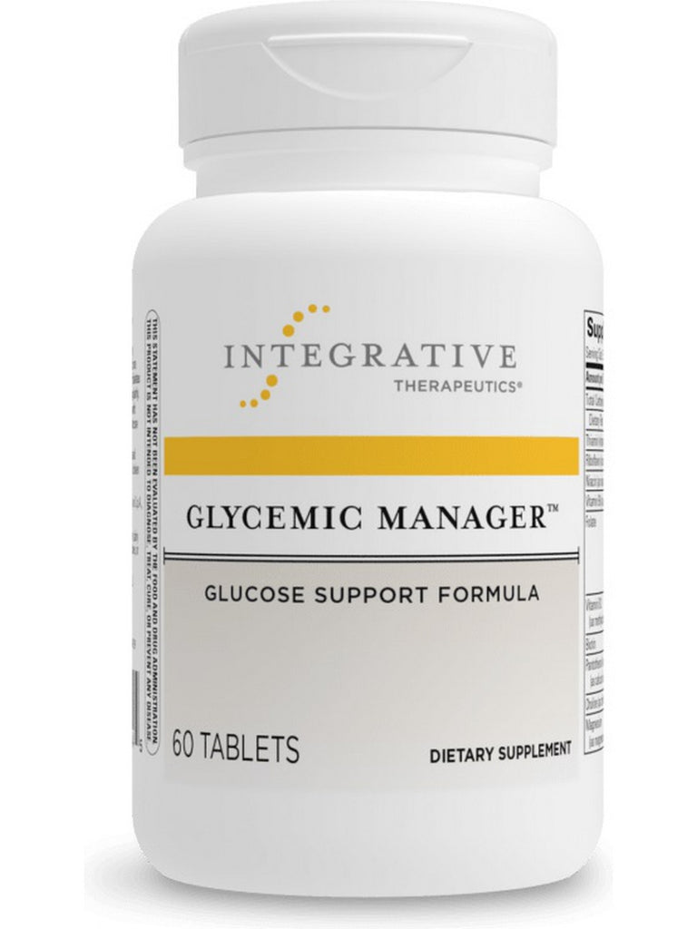 Integrative Therapeutics Glycemic Manager - Blood Sugar Support Supplement for Healthy Glucose Metabolism | Ideal for Diabetics & Pre-Diabetics | Supports Energy & Weight Management