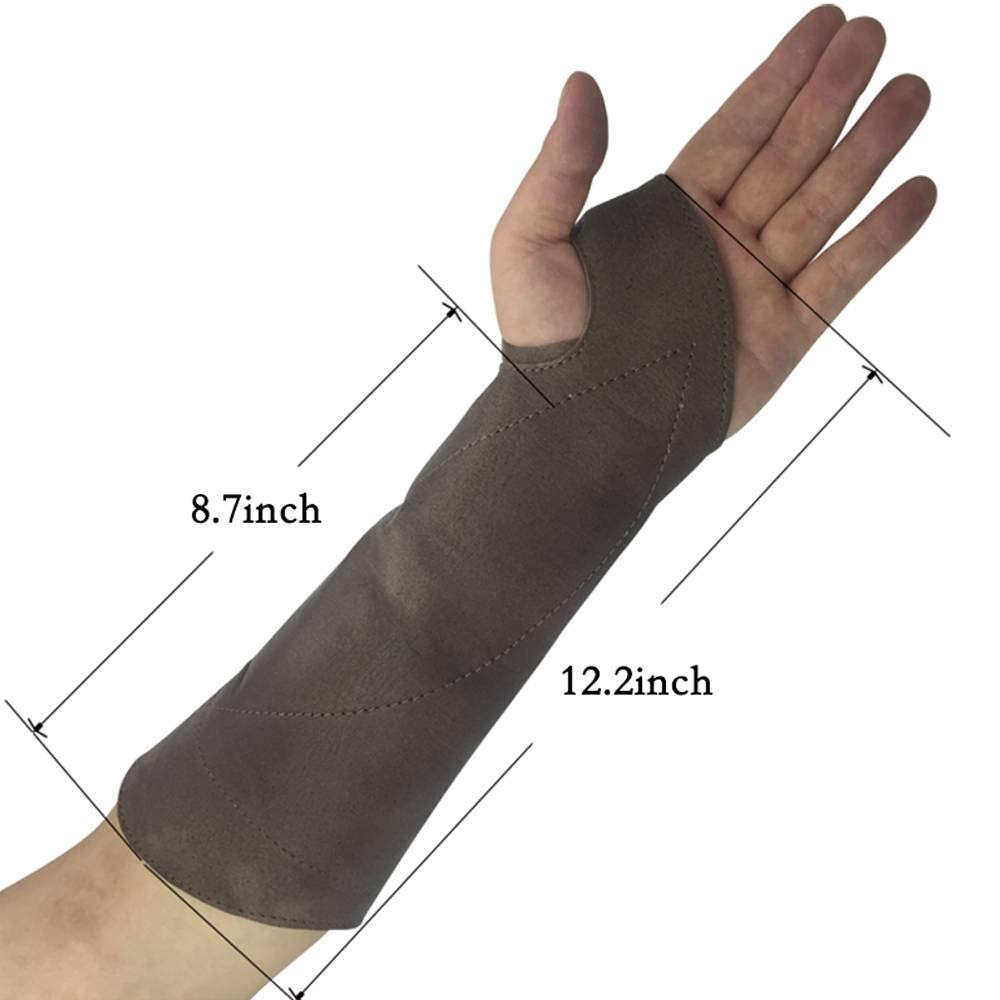 Handmade Leather Arm Guard for Archery - Protective Bow Shooting Glove for Target Practice & Hunting Accessories
