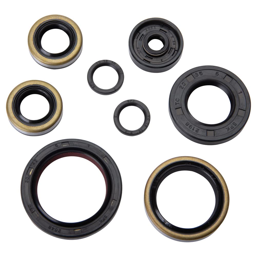 Tusk Engine Oil Seal Kit - High-Performance Replacement for Motorcycles & ATVs - Dirt Bike, Off-Road, Racing Use