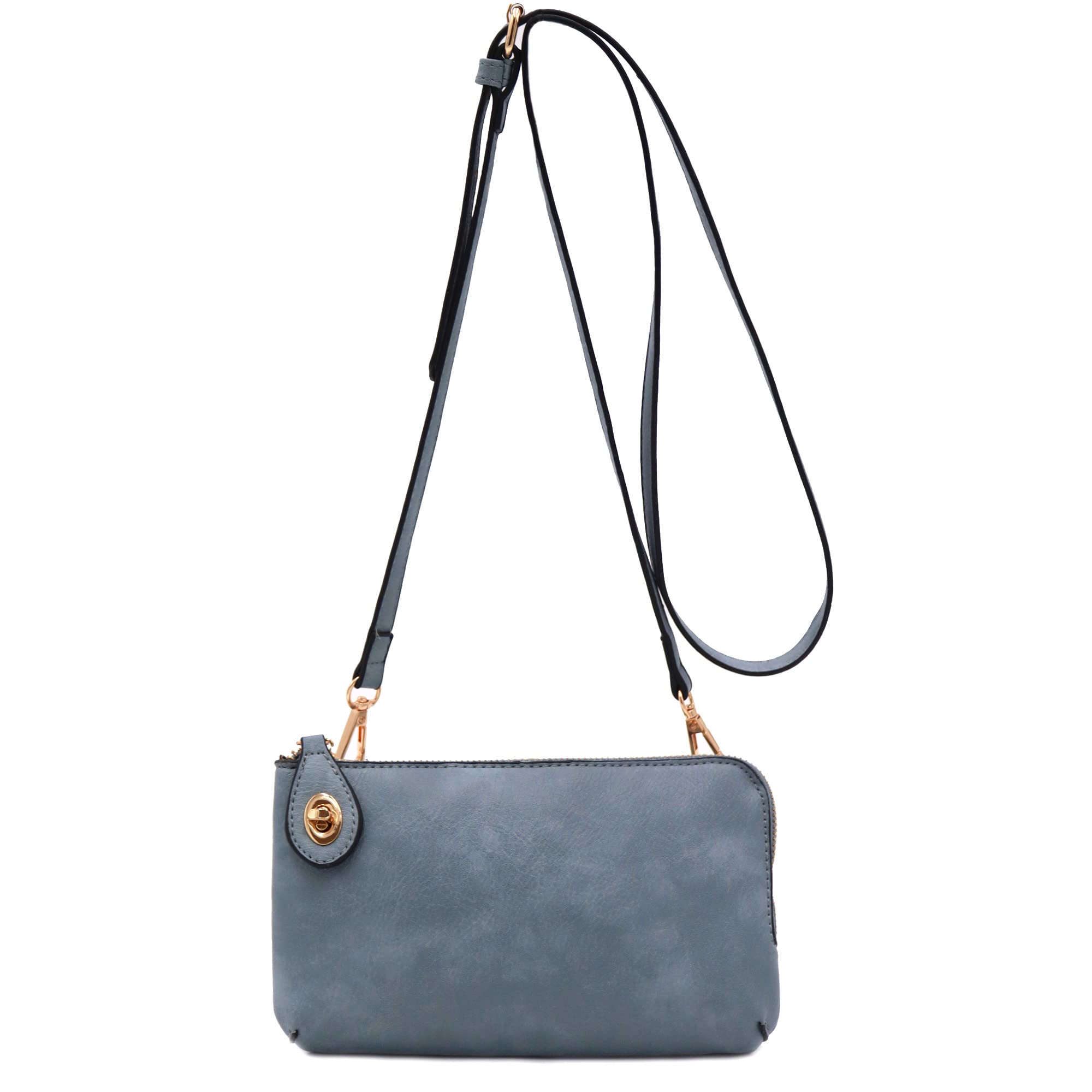 LOVESOME Women's Small Crossbody Bag - Stylish Wristlet Clutch for Daily Use & Parties