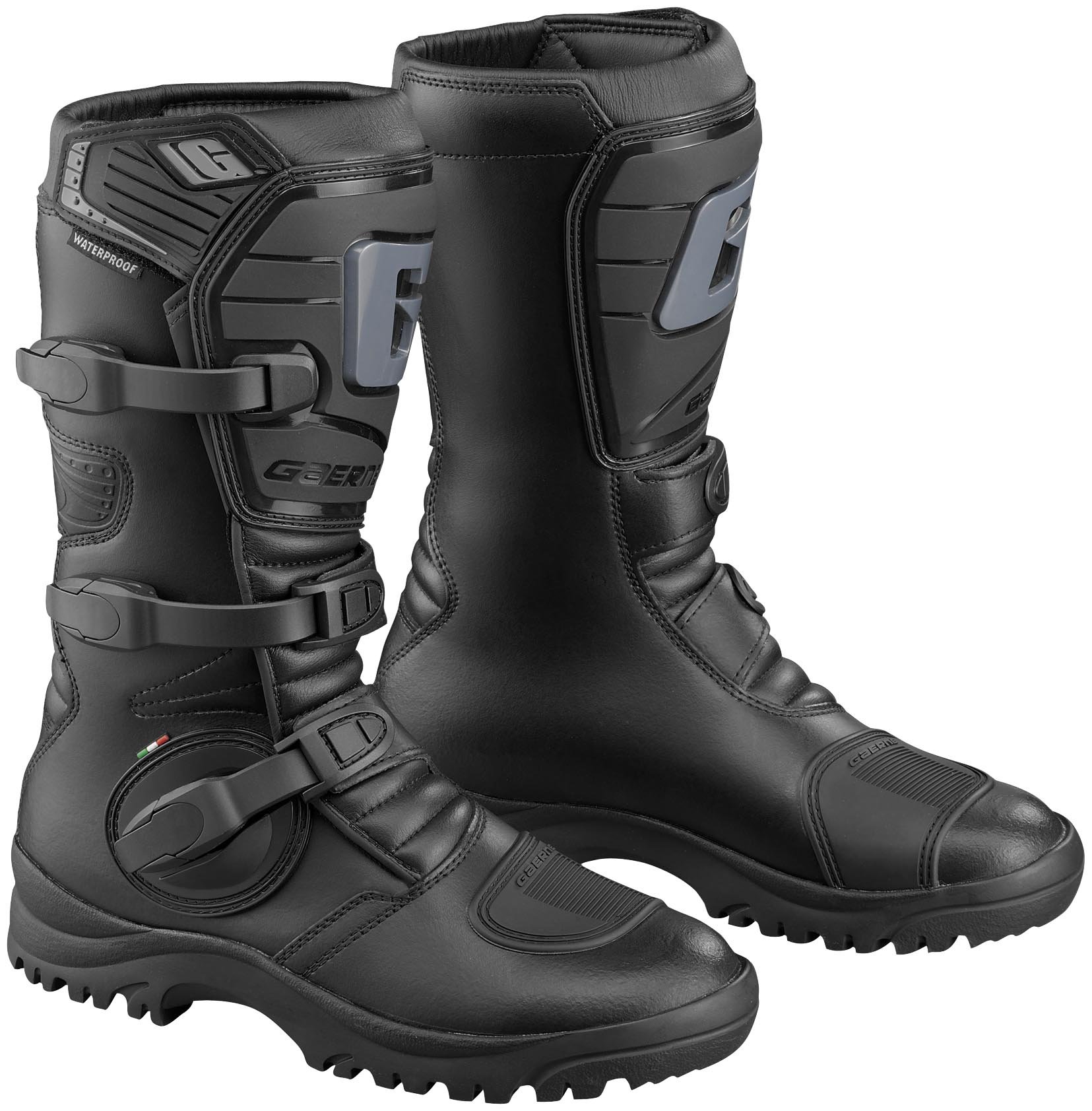 Gaerne G-Adventure Motorcycle Boots - Waterproof & Durable Riding Boots for Men - Ideal for Adventure Touring, Off-Road & Long-Distance Motorcycle Trips