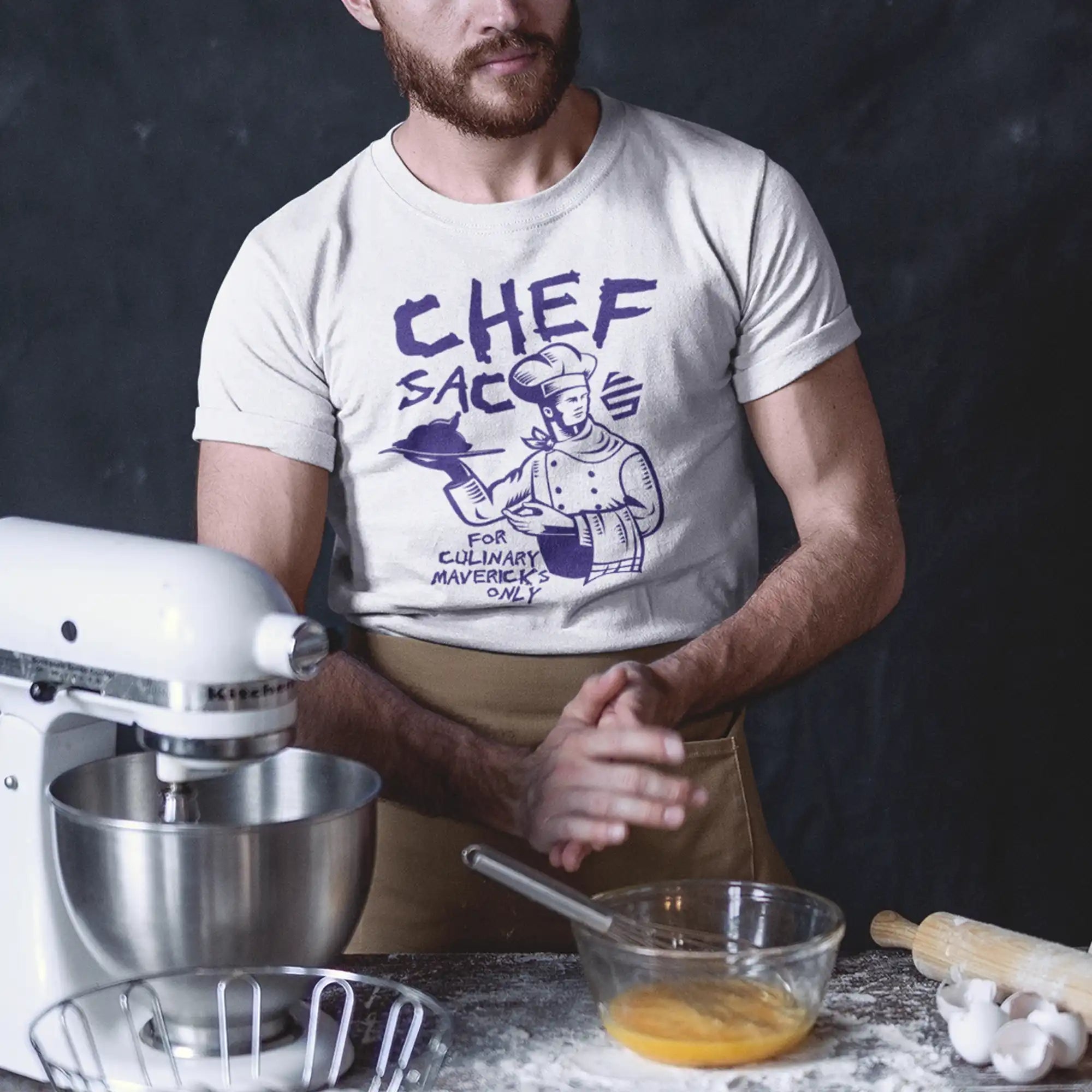 Chef T-Shirt for Culinary Mavericks - Funny Cooking Apparel for Chefs & Food Lovers - Perfect for Kitchen, BBQ & Culinary School