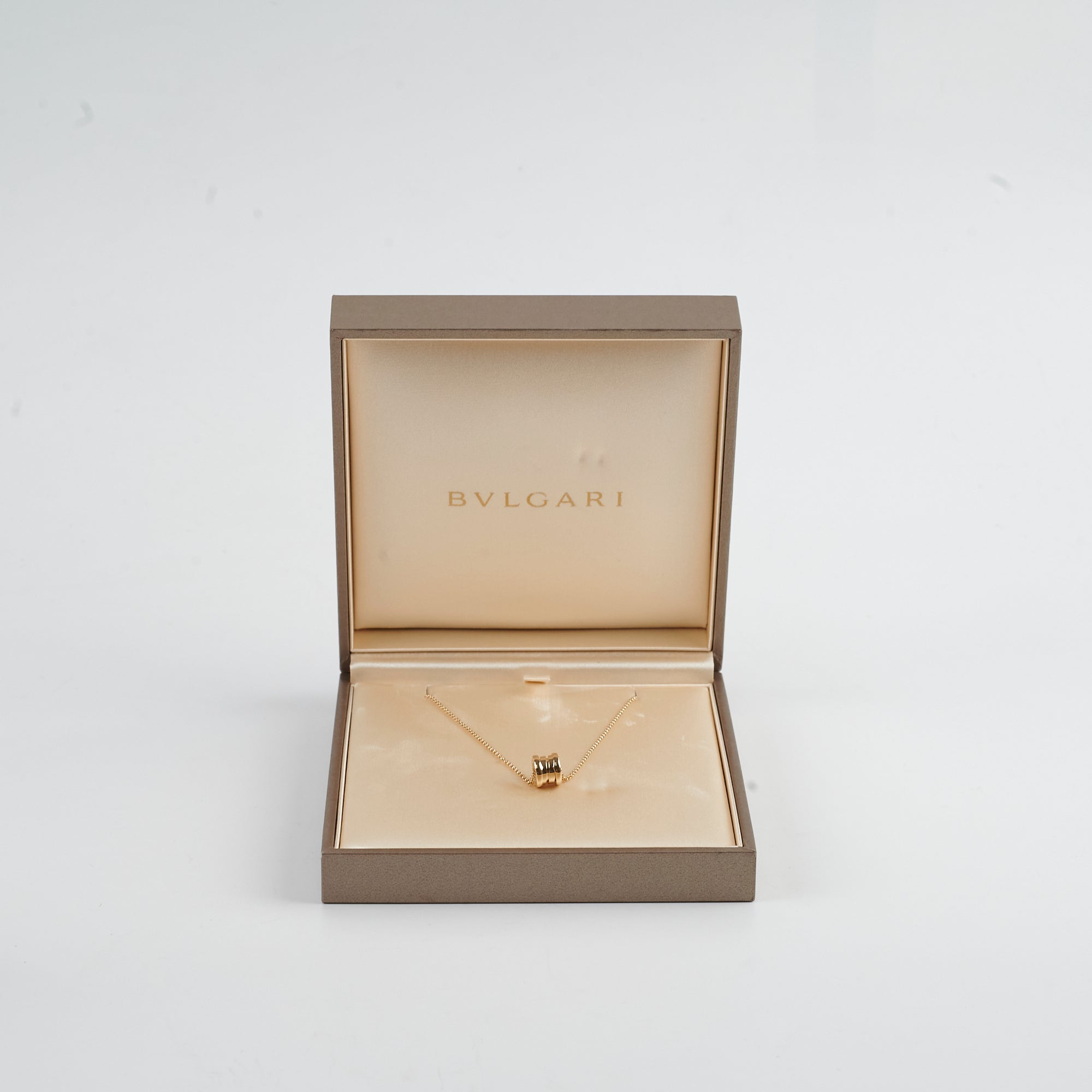 Bvlgari B Zero1 Mini Necklace 18K Rose Gold Pendant - Elegant Italian Jewelry for Women, Perfect for Date Night & Special Occasions (2024 Collection)