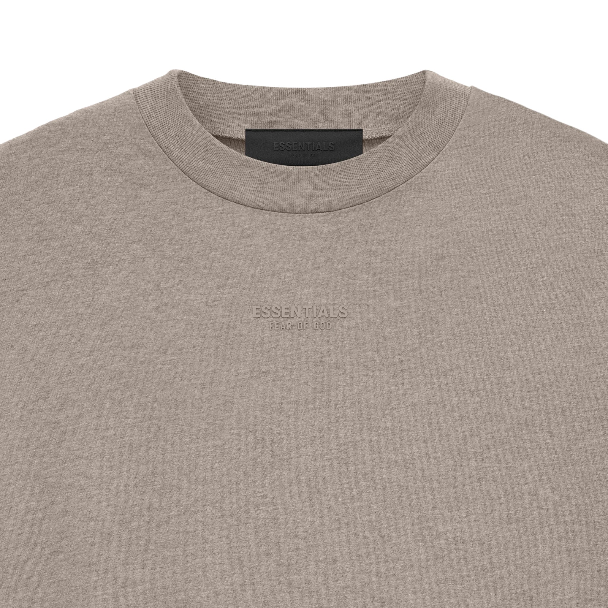 Fear Of God Essentials Core Heather T-Shirt (FW23) - Men's Casual Streetwear Tee for Everyday Wear & Layering