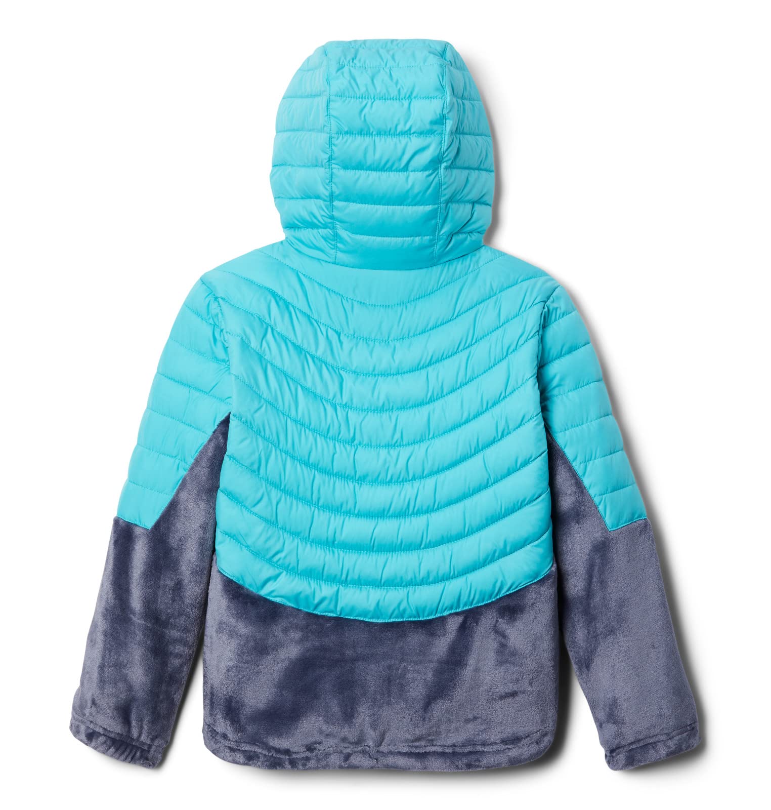 Columbia Girls' Powder Lite Insulated Hooded Jacket - Water-Resistant Winter Coat for Snow Play & Outdoor Activities