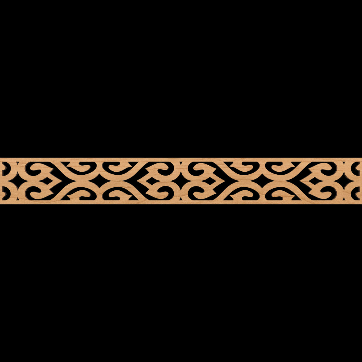 Keene Fretwork Moulding - Decorative Wood Trim for Home & Furniture | Perfect for DIY Projects, Wall Paneling, and Cabinet Accents