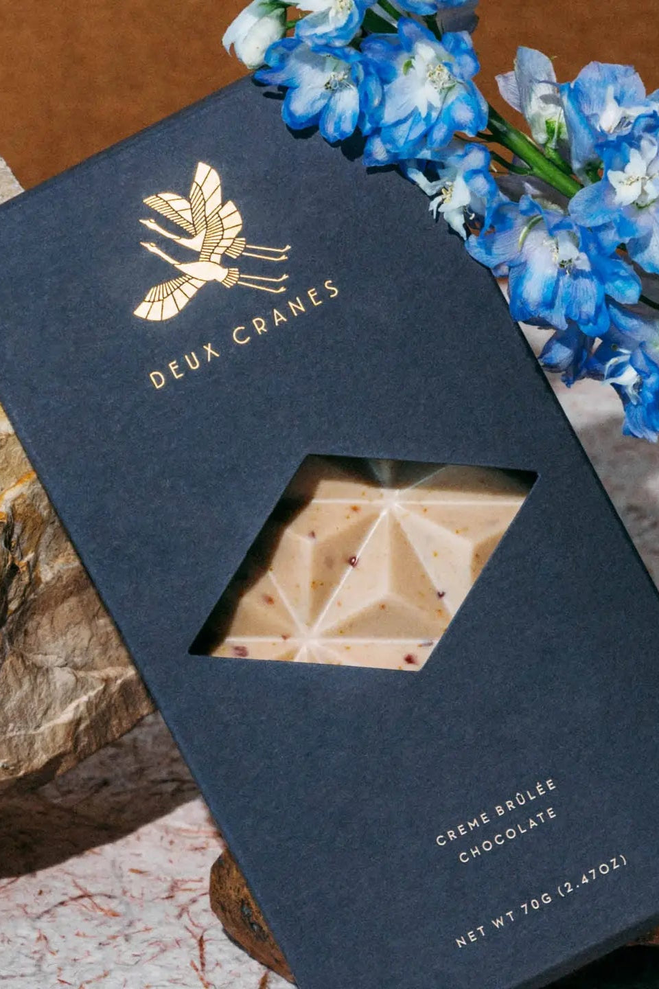 Gourmet Creme Brûlée Chocolate Bar - Rich Caramelized Sugar Flavor - Perfect for Gifts, Dessert Parties & Coffee Pairing