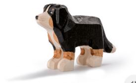 Marc Trauffer Traditional Swiss Farm Dogs - Bernese Mountain Dog Figurines for Home Decor & Collectibles | Perfect for Farmhouse, Cabin, and Swiss-Themed Displays