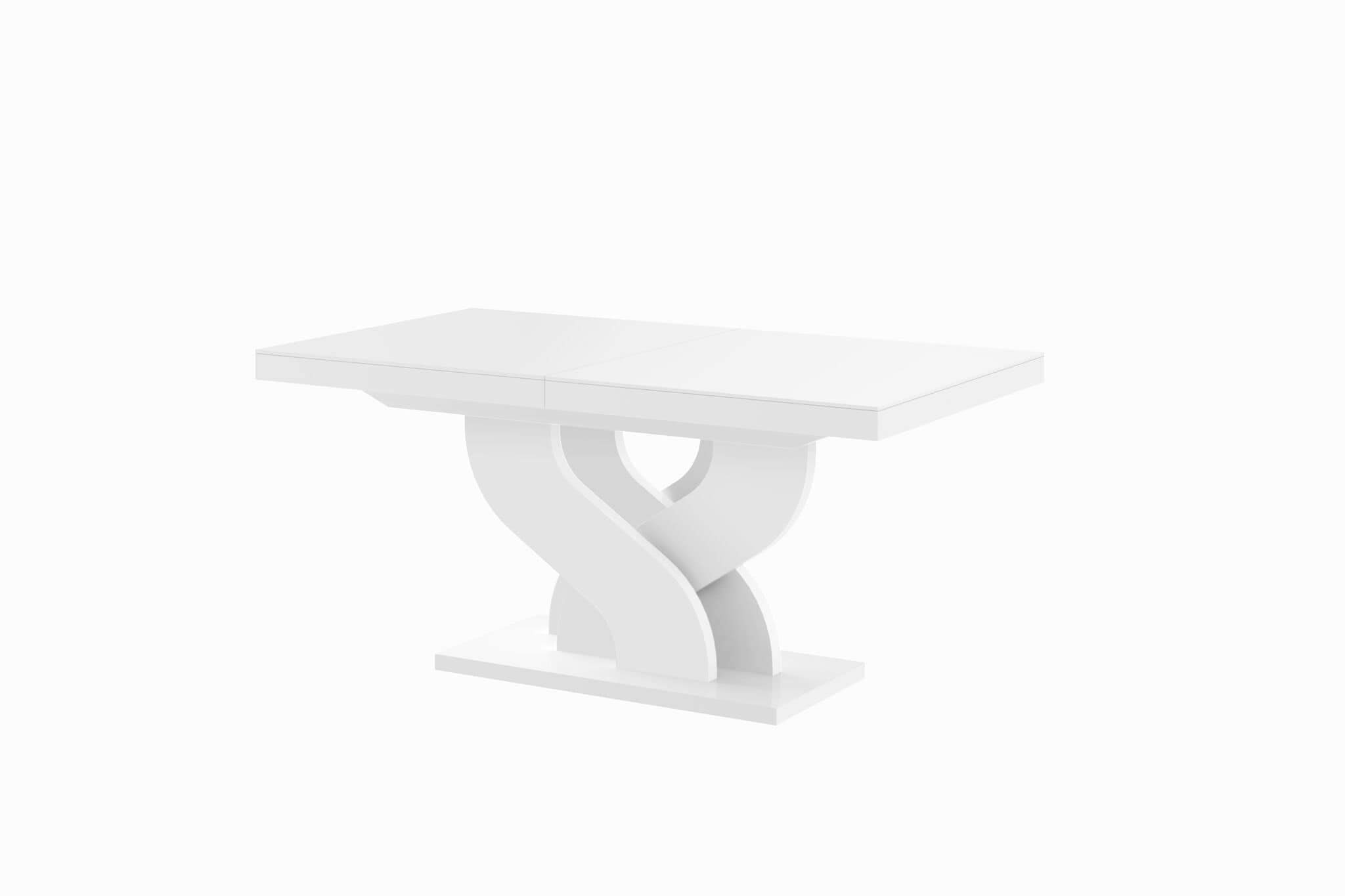 Bella White Dining Table - Modern Minimalist Design for Small Spaces, Perfect for Apartments and Cozy Kitchens