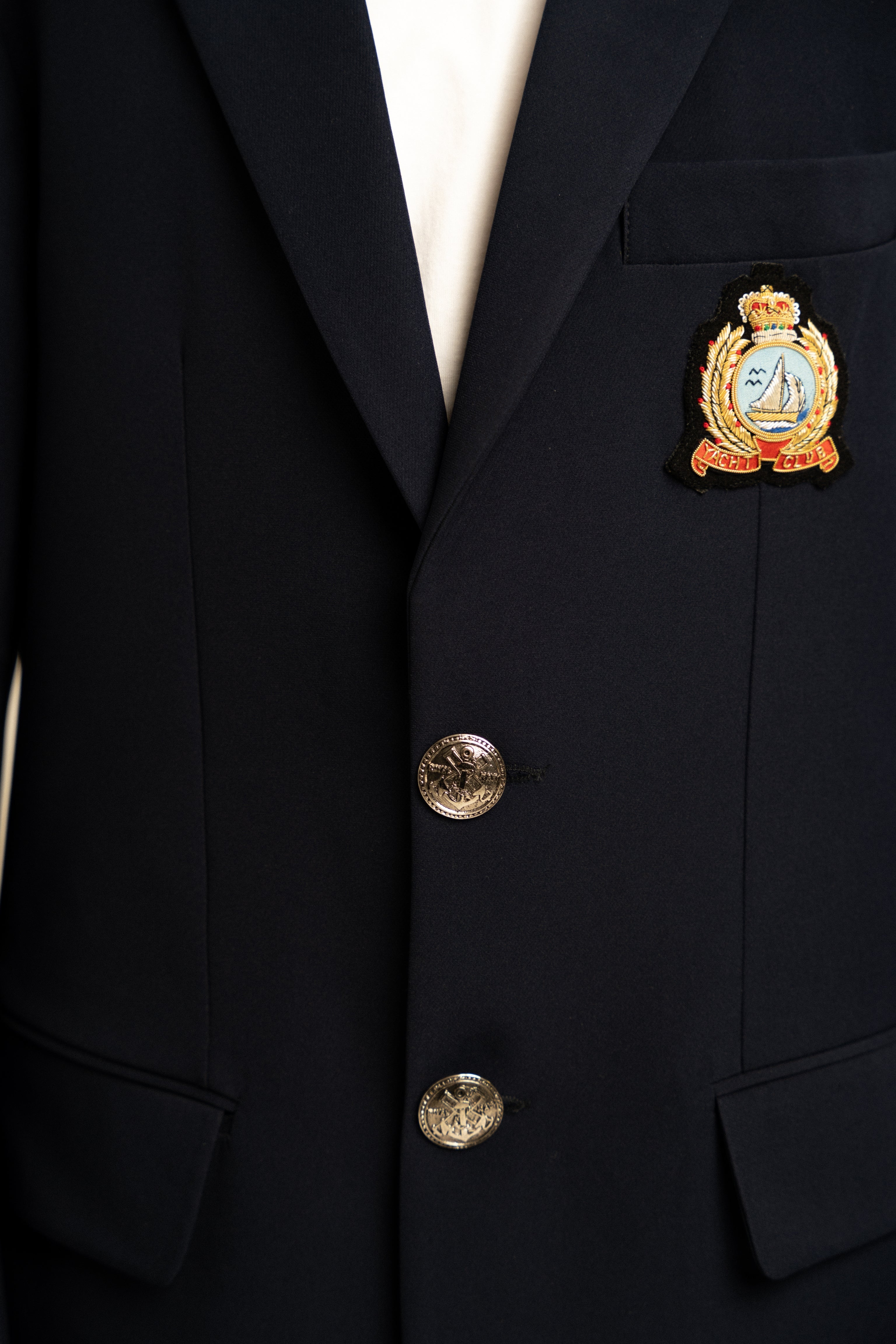 Newport Navy Blazer for Men | Classic Slim Fit Single Breasted Sport Coat | Perfect for Business, Weddings & Formal Occasions