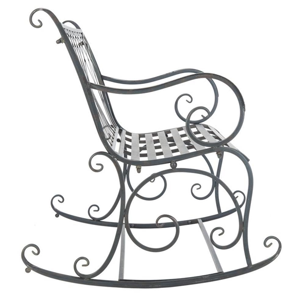 SAFAVIEH PAT5021A Outdoor Rock Bench - Pearl White - Weather-Resistant Garden Seating for Patio, Lawn & Backyard Decor