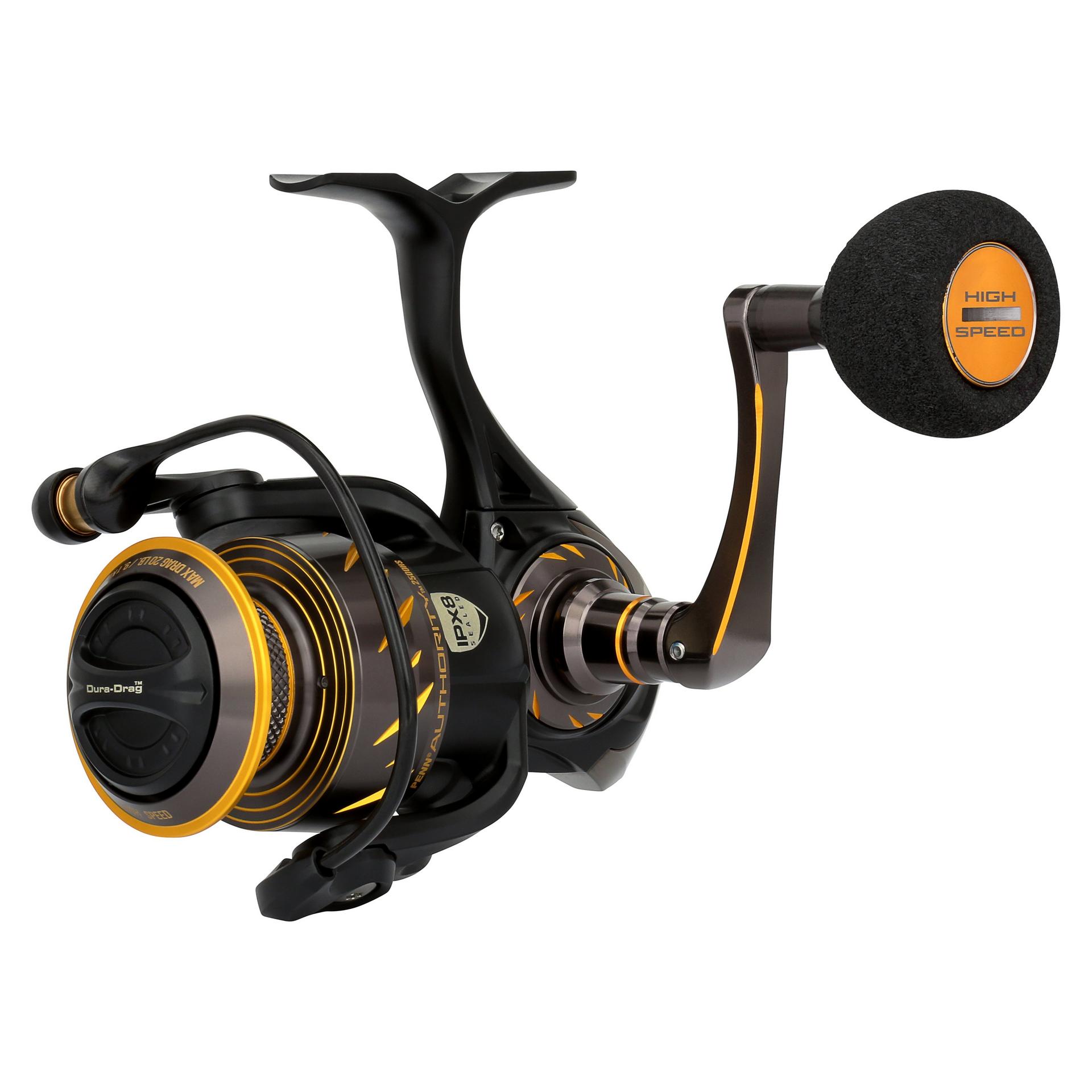 Authority® Spinning Reel - High Performance Fishing Reel for Saltwater & Freshwater | Smooth Drag System, Lightweight Design | Perfect for Bass, Trout & Surf Fishing