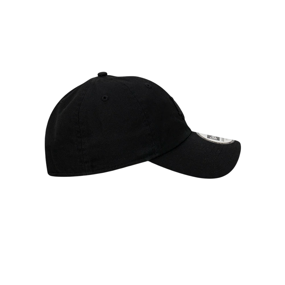 New Era LA Dodgers Black on Black 59FIFTY Fitted Cap - Official MLB Baseball Hat for Men & Women - Perfect for Games, Streetwear & Casual Outfits