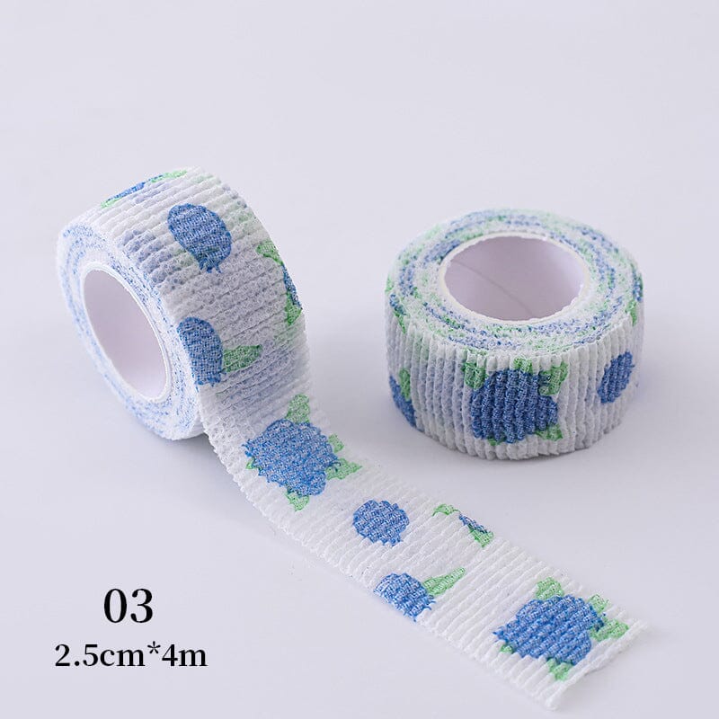 Blue Blueberry Nail Finger Protection Bandage #03 - Waterproof Finger Covers for Cooking, Cleaning & Wound Care - Ideal for Nurses, Chefs & Handicrafts