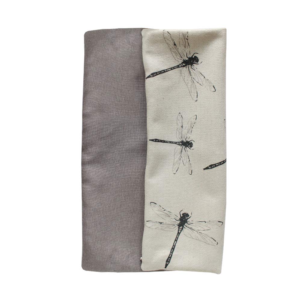 Corner Home & Garden | Mexican-Made Polyester Cushion Cover with Zipper | Decorative Pillow Case for Sofa, Bed & Outdoor Furniture | Dragonfly Design | 1 Piece | Perfect for Living Room, Patio & Home Decor