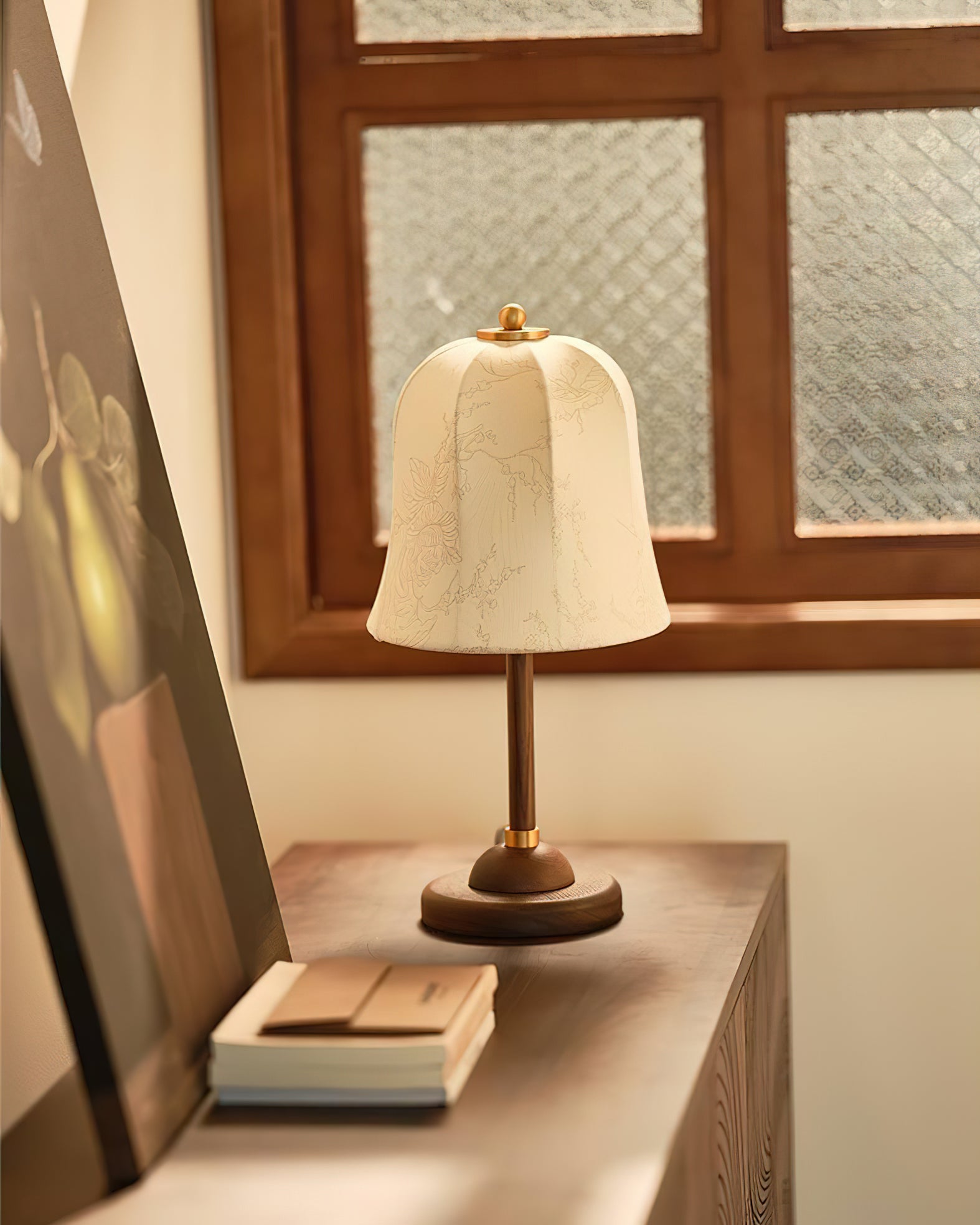 Daphne Table Lamp - Modern LED Bedside Lamp with USB Port, Touch Control & Adjustable Brightness for Bedroom, Living Room & Office Decor