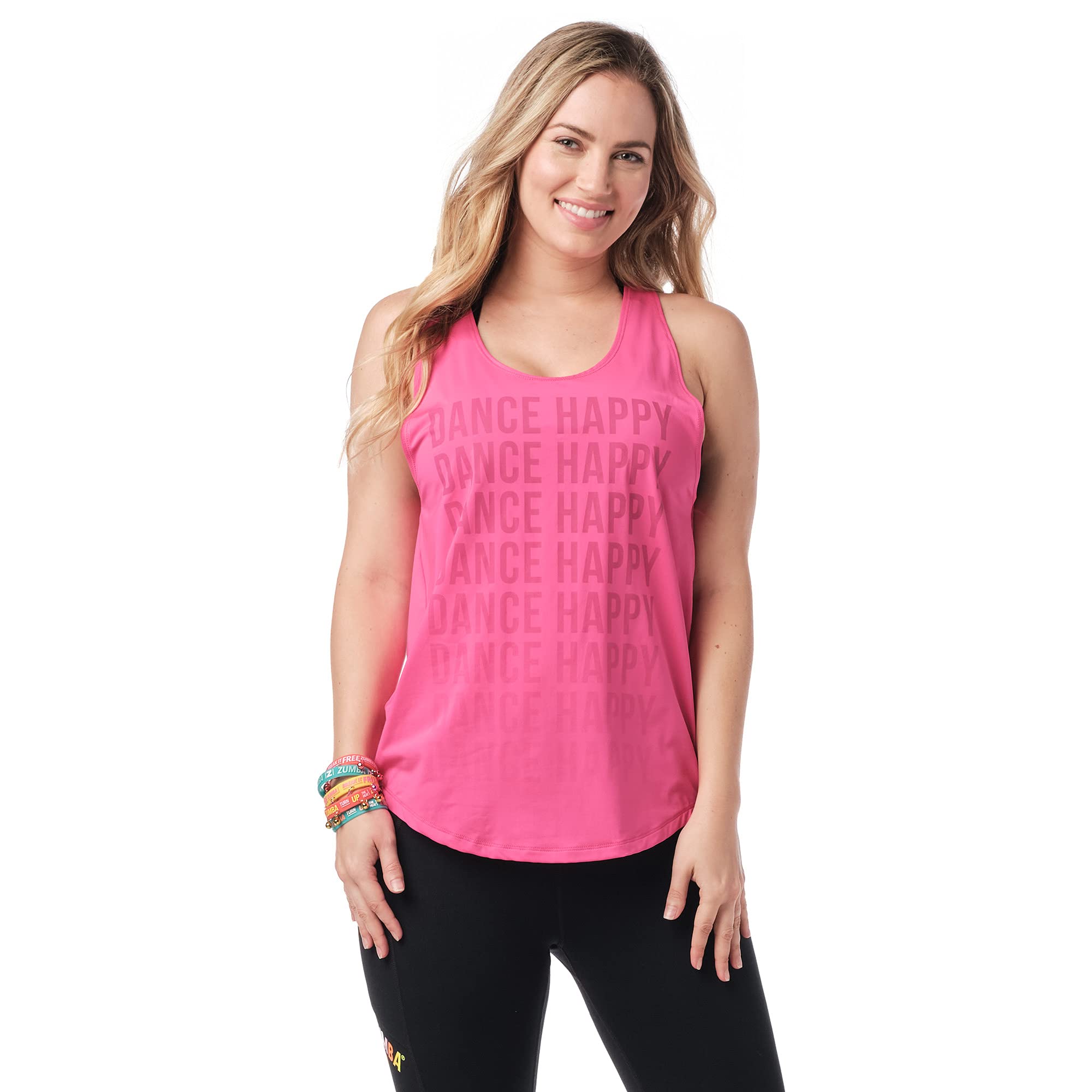 ZUMBA Fitness Soft Tank Top for Women - Comfortable Workout & Dance Shirt - Perfect for Yoga, Gym, and Dance Classes