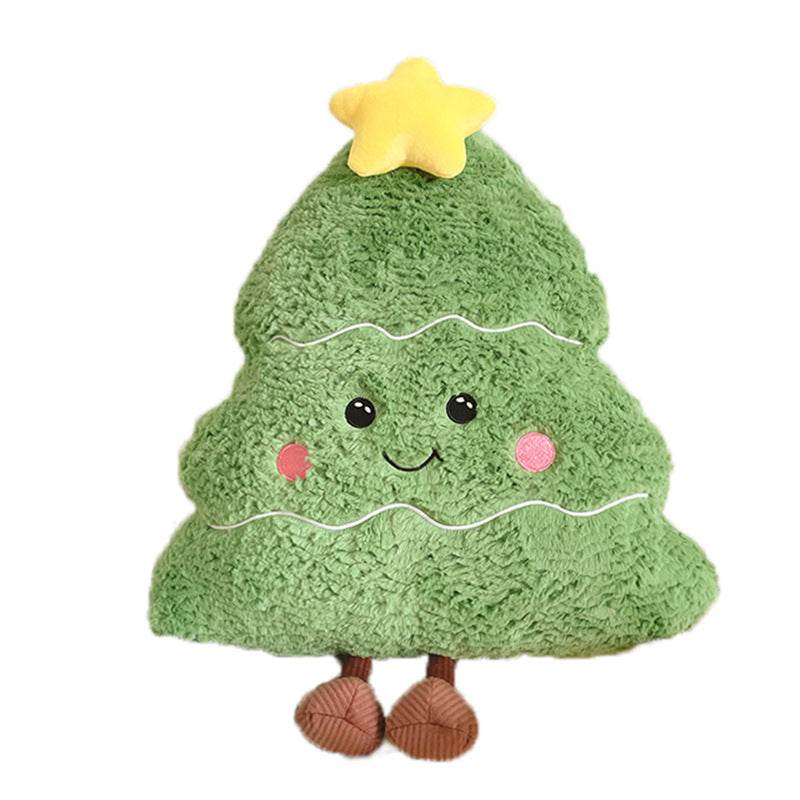 Adorable Christmas Tree Plush Toy - Soft Holiday Stuffed Animal for Kids, Home Decor & Gift Giving | Perfect for Xmas Decorations, Stocking Stuffers & Cozy Winter Nights