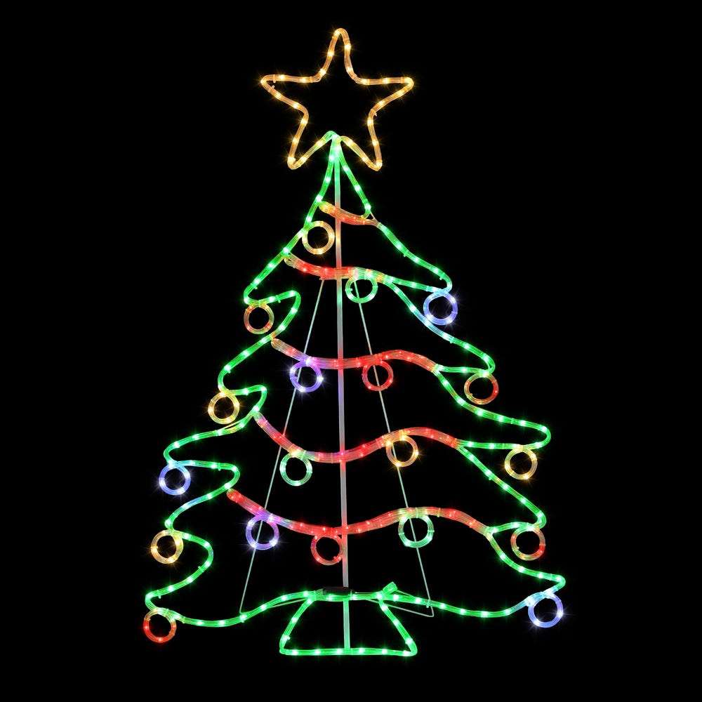 1.18M Christmas LED Rope Lights - 288 LED Outdoor String Lights for Holiday Decorations | Waterproof & Energy Efficient | Perfect for Christmas Trees, House Exterior, Garden, and Party Decor