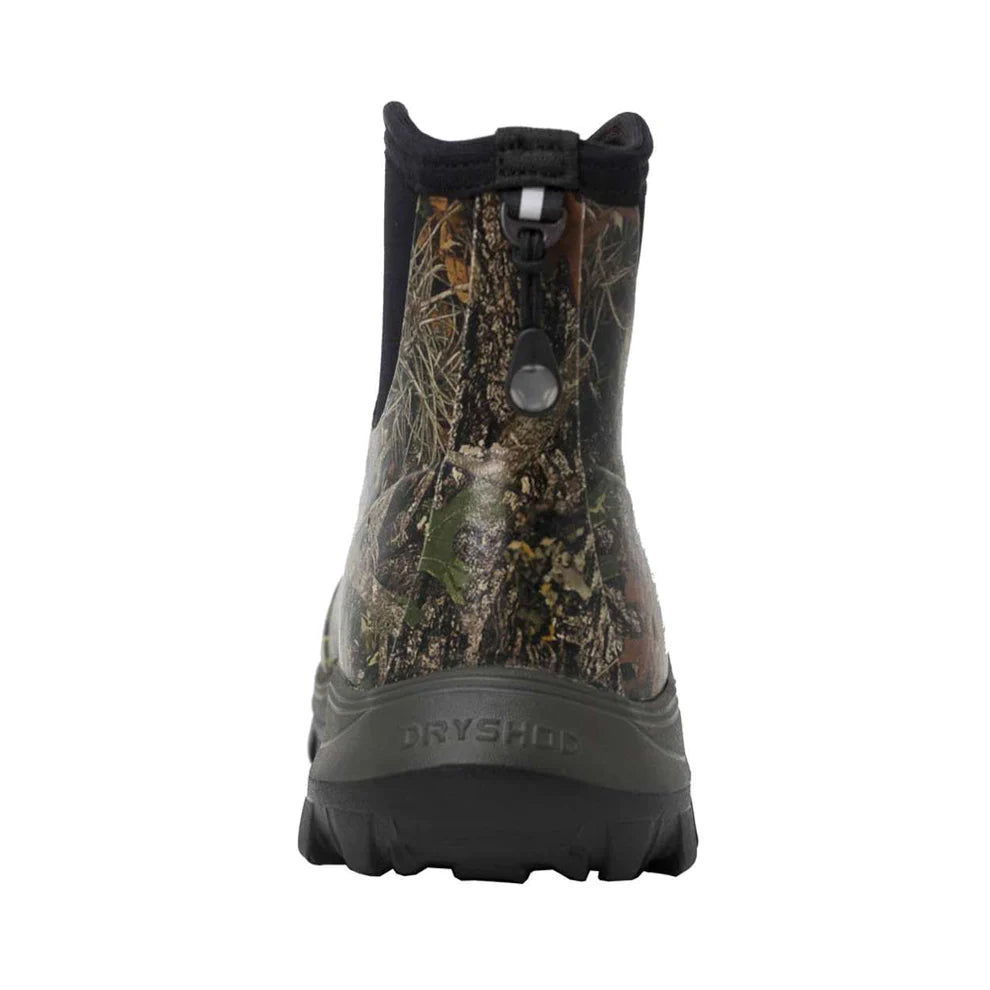 DRYSHOD Men's Evalusion Waterproof Camo Hunting Boots - Lightweight Ankle Boots for Outdoor, Hiking & Work - Durable Non-Slip Rubber Sole