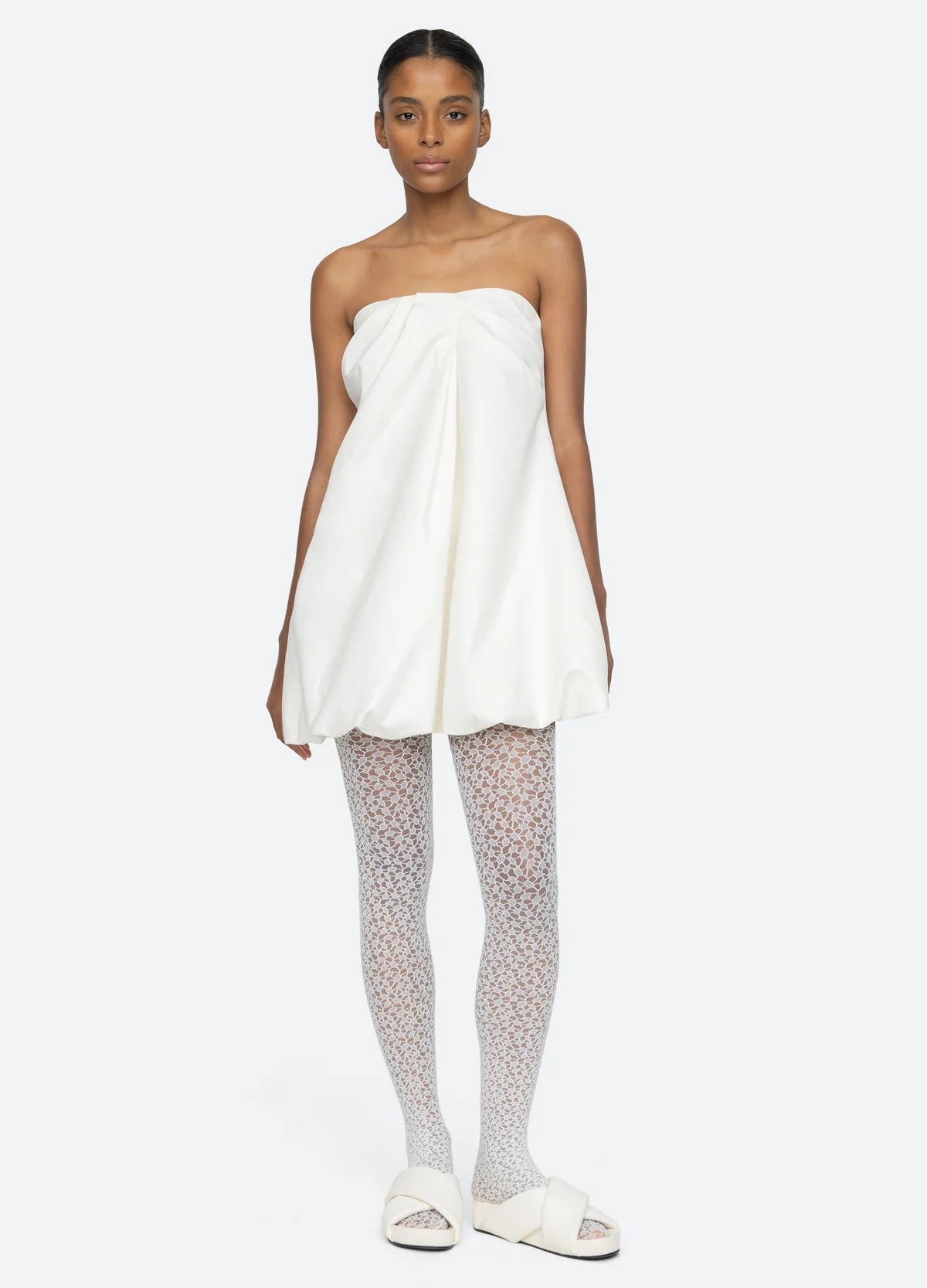 Aerin Women's Elegant Cream Dress - Perfect for Weddings, Parties & Special Occasions
