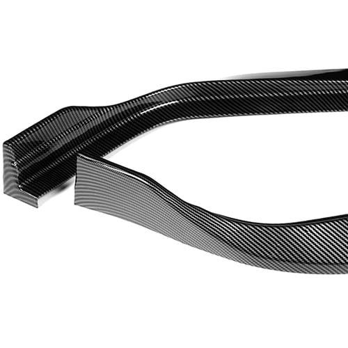 3-Piece Front Bumper Lip Spoiler Splitter & Side Skirt Body Kit - Carbon Fiber Style - Perfect Fit for 2016-2017 Honda Accord 4DR Sedan - Enhanced Protection & Sporty Look - Ideal for Car Enthusiasts & Street Racing