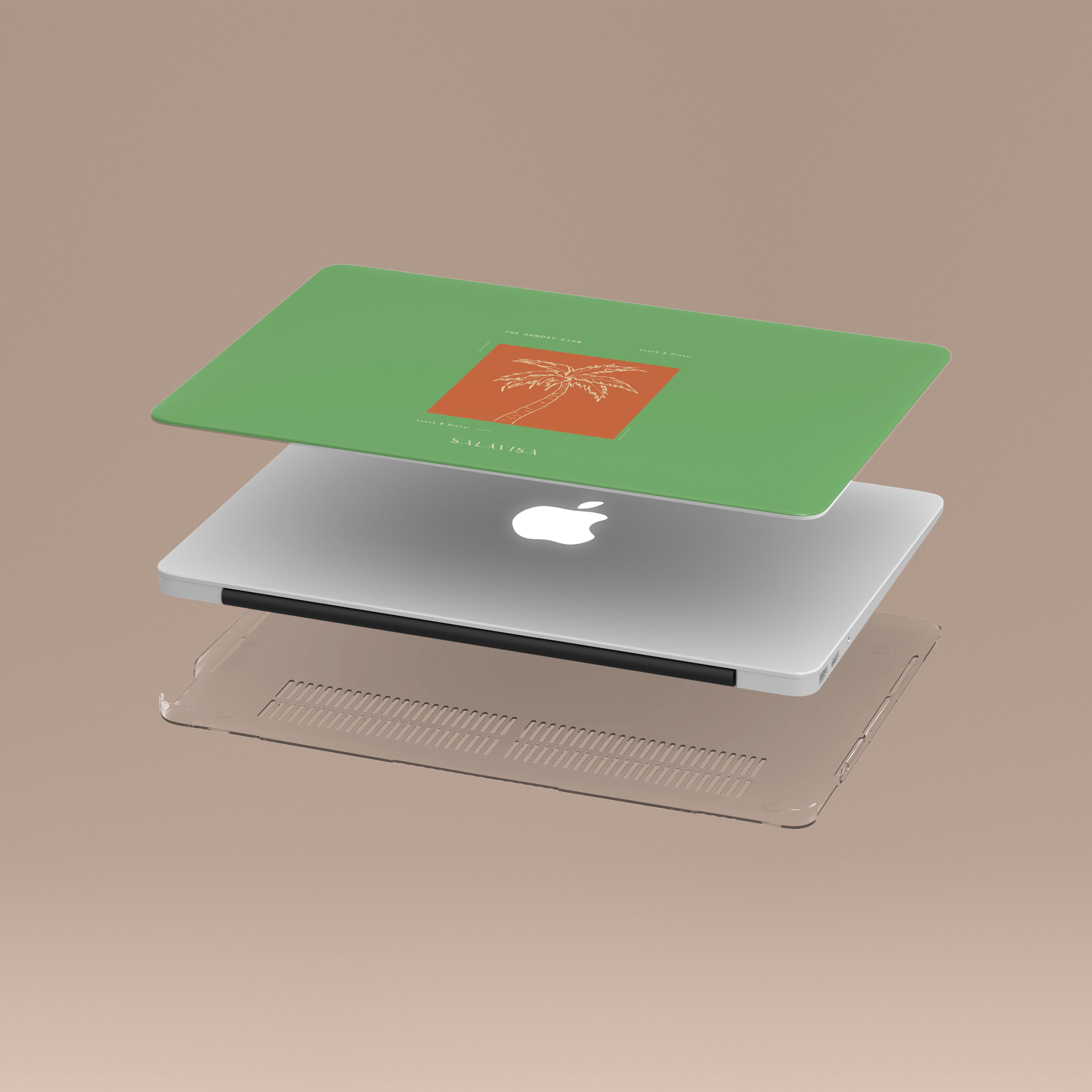 Premium Protective MacBook Case for Lunch & Dinner - Durable Laptop Cover for Work, School & Travel