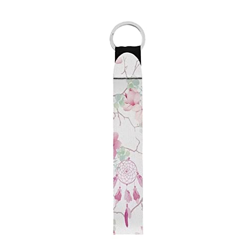 Pink Floral Dreamcatcher