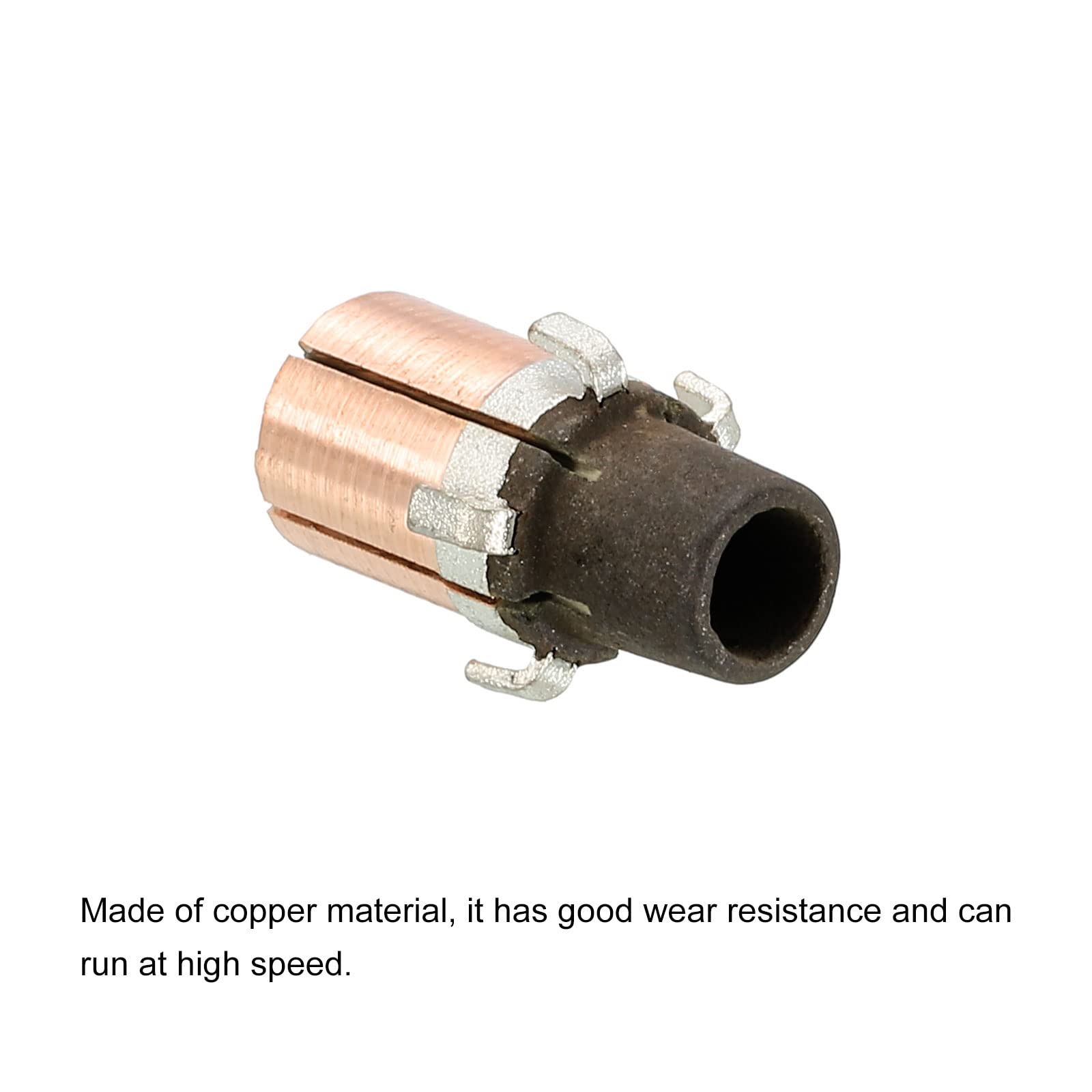 PATIKIL 5 Gear Teeth Electric Motor Commutator - 5mm ID 10mm OD Replacement Part for DC Motors | Perfect for Power Tools, Drills, and Small Appliance Repairs