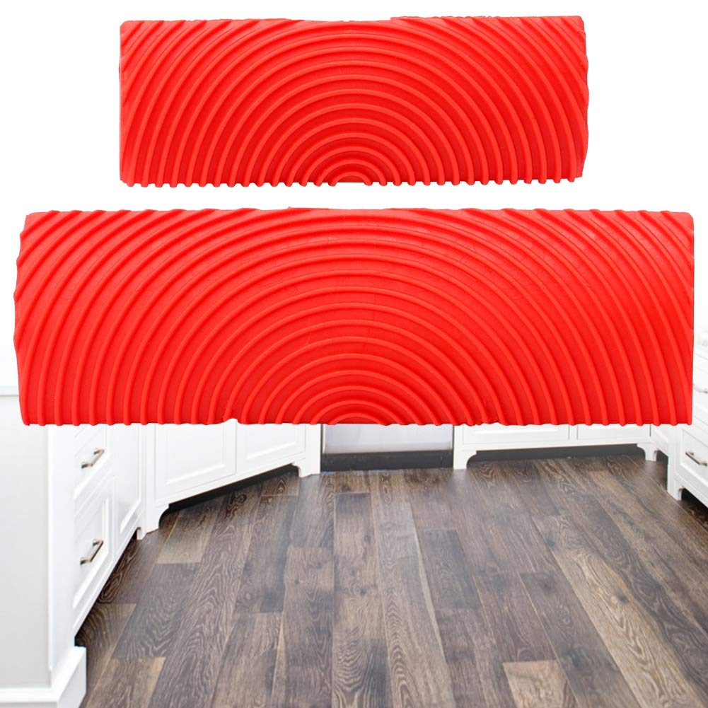 2PCS Rubber Wood Grain Painting Tool Set - Wood Graining Kit for Walls, Floors & Furniture - DIY Home Decoration & Faux Wood Finish Projects - Perfect for Crafts, Room Makeovers & Professional Use