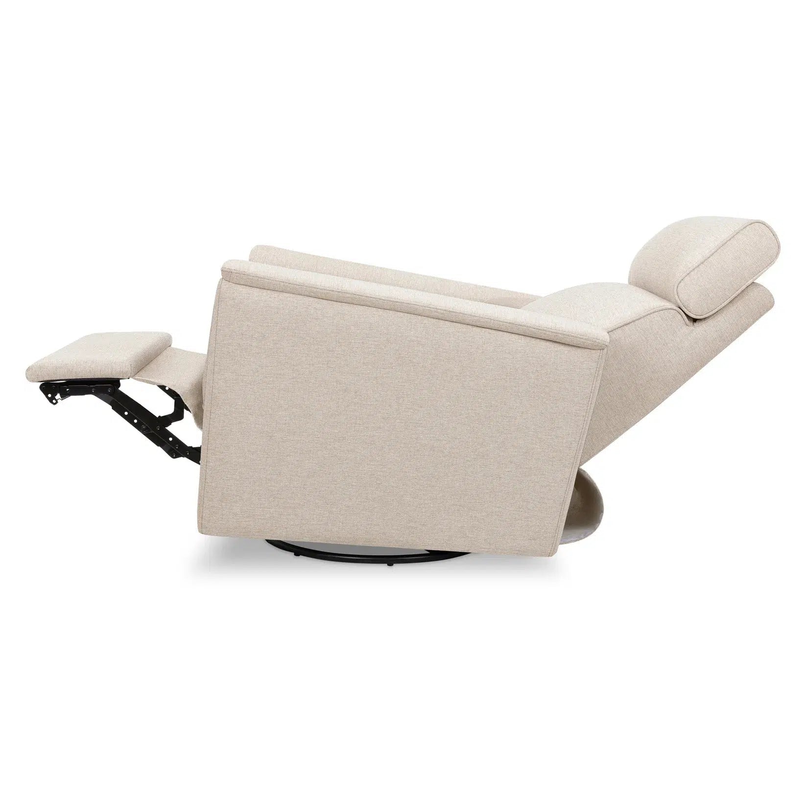 Monogram by Namesake Willa Power Recliner with Adjustable Headrest - Performance Beach Eco Weave Fabric - Modern Living Room Furniture for Relaxation & Entertainment