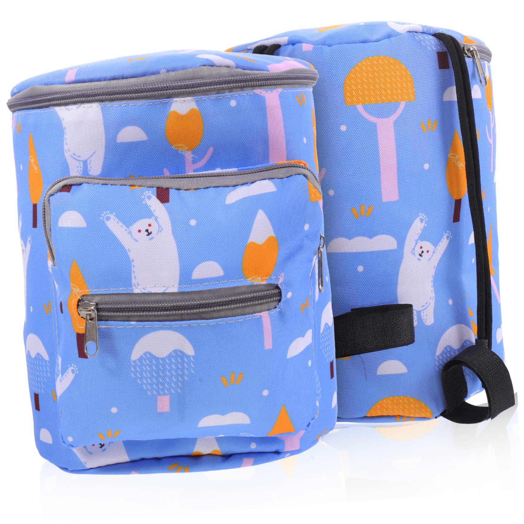 Totority 5-Piece Mother and Baby Duffel Bag Set - Newborn Diaper Bag with Oxford Cloth & Towel - Perfect for Hospital, Travel, and Nursing Essentials