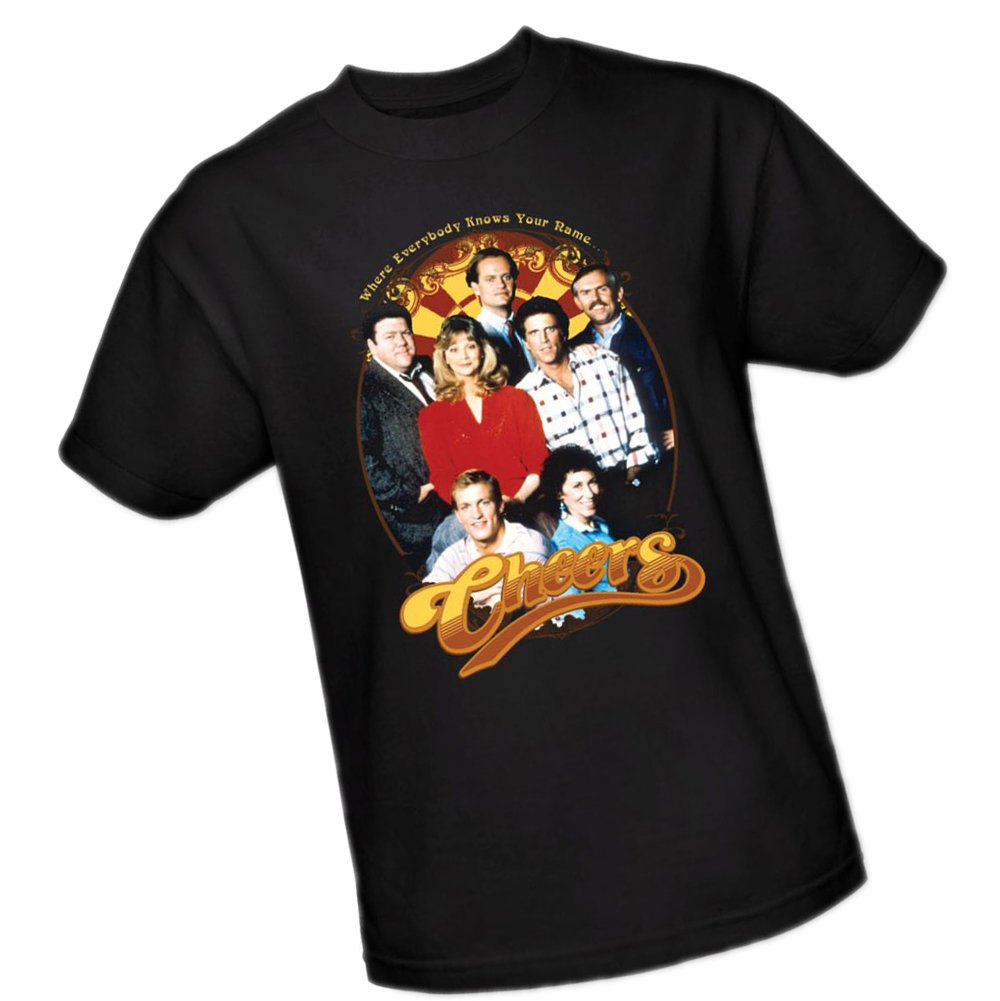 Cheers Adult T-Shirt - Funny Group Photo T-Shirt for Parties & Celebrations - Perfect for Friends Gatherings, Bachelor Parties & Team Events