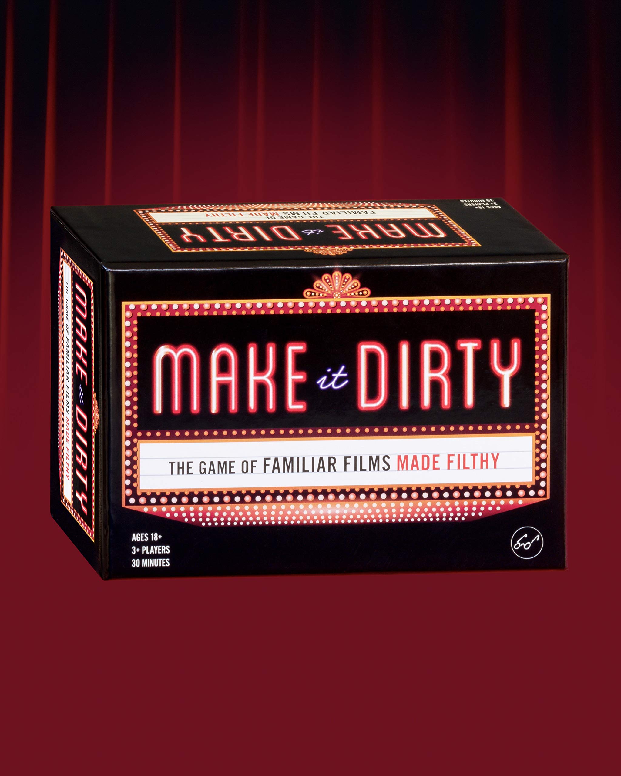 Make It Dirty: The Game of Familiar Films Made Filthy - Hilarious NSFW Adult Party Game for Bachelor & Bachelorette Parties, Game Nights & Dirty Movie Trivia Fun
