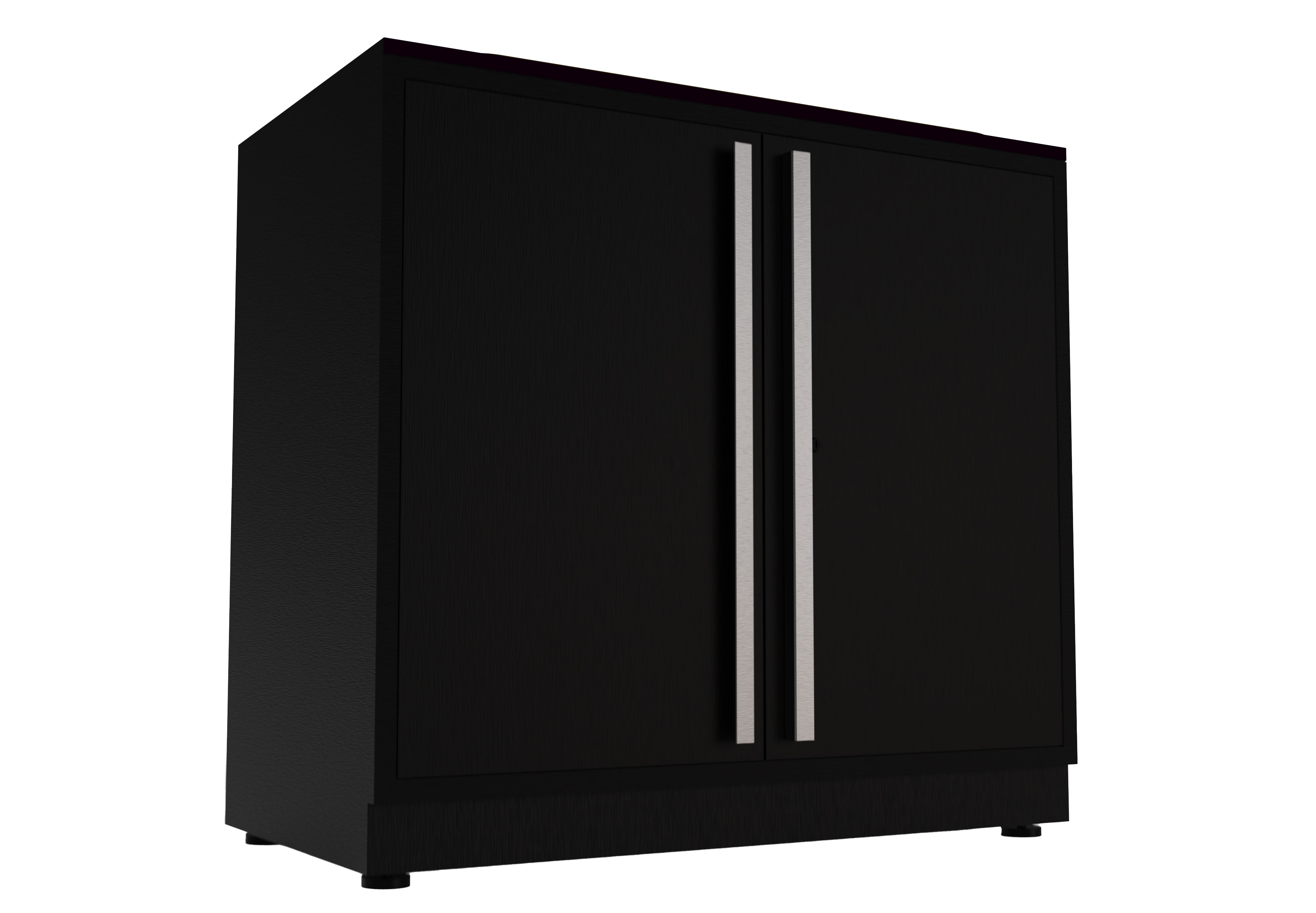 ProSlat Fusion Plus Sink Base Cabinet - 40 Inch Wide Waterproof Kitchen Storage with Adjustable Shelves | Perfect for Modern Home Renovation & Bathroom Organization