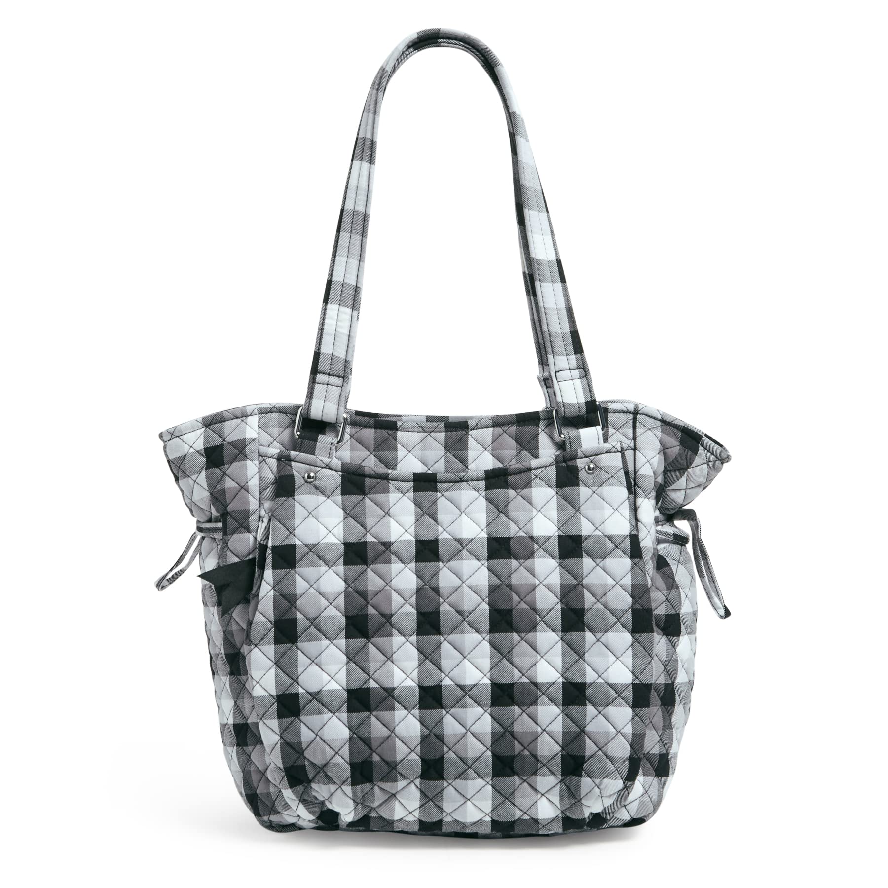 Vera Bradley Women's Cotton Glenna Satchel Purse - Stylish Crossbody Handbag for Work, Travel & Everyday Use | Lightweight & Durable Shoulder Bag