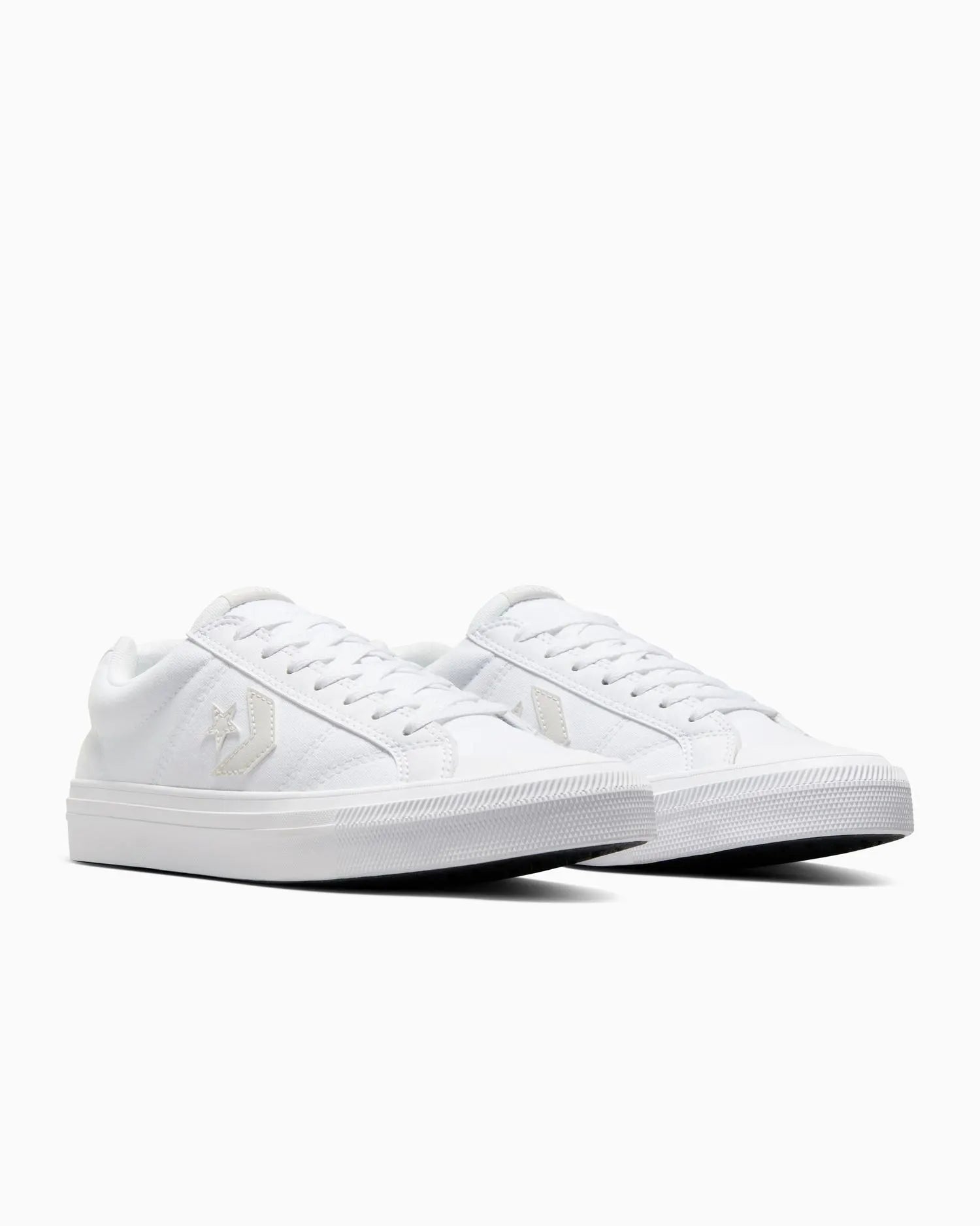 Converse Men's Low Top White Sneakers - Classic Sport Shoes for Casual Wear, Running & Street Style