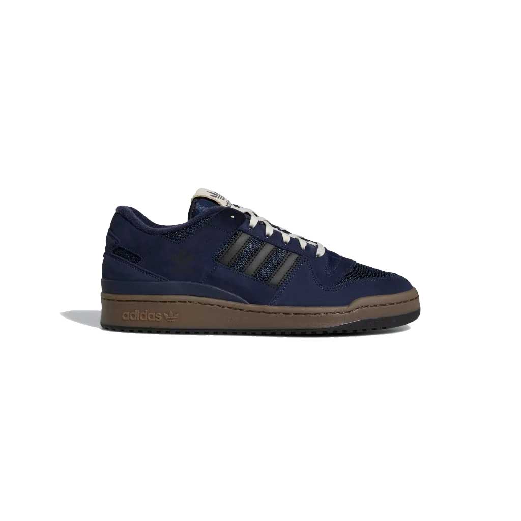 Adidas Forum 84 Low ADV Sneakers - Collegiate Navy/Core Black/Blue Bird - Men's Retro Basketball Shoes for Casual Wear & Street Style