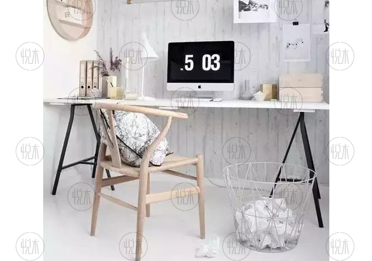 Premium GRANT Solid Wood Dining Chair - Imported Beech Wood for Home Office, Study Desk & Kitchen Table - Ergonomic Writing Chair for Comfortable Seating