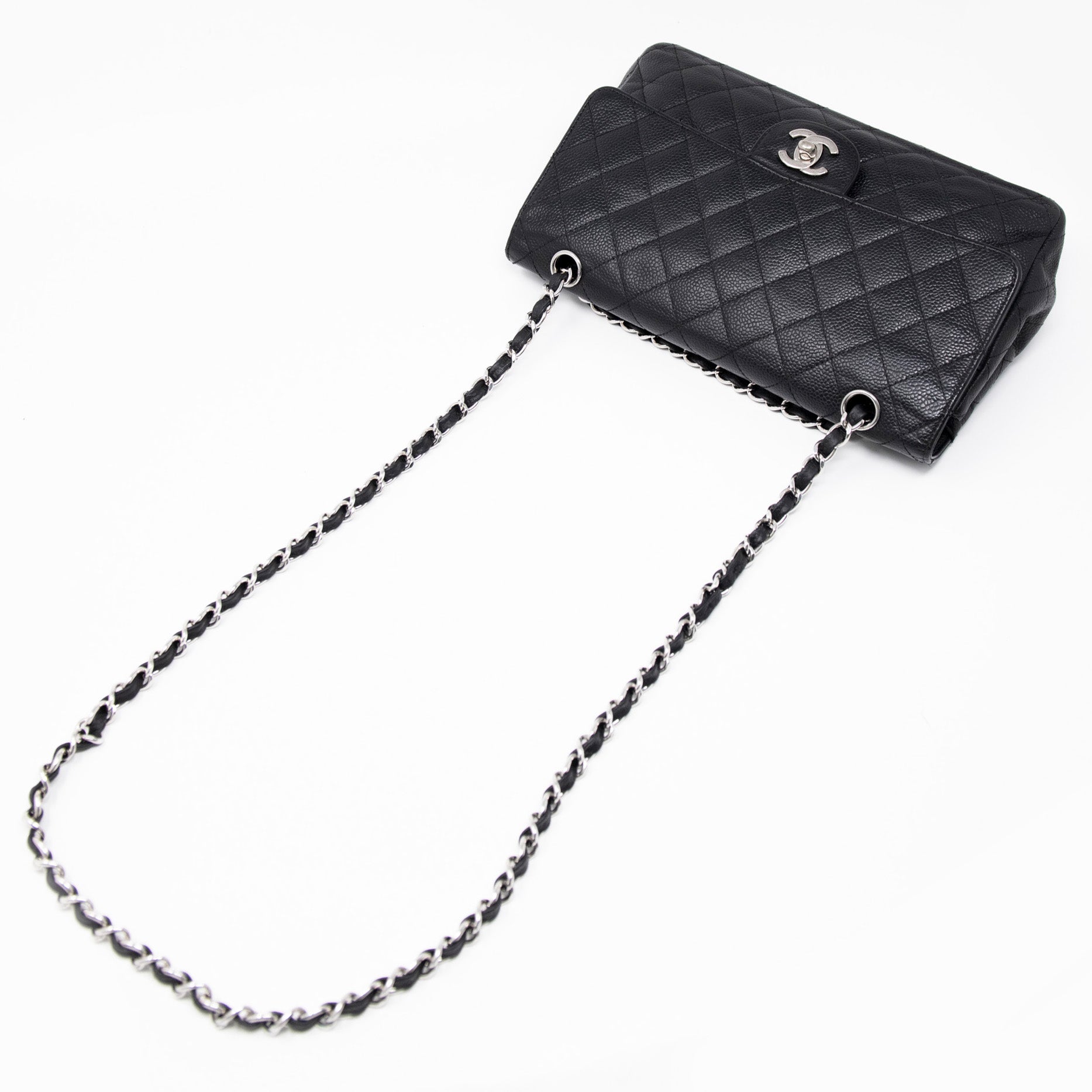 Chanel Black Medium Classic Flap Bag - Timeless Luxury Handbag for Women | Perfect for Work, Evening Events & Everyday Use