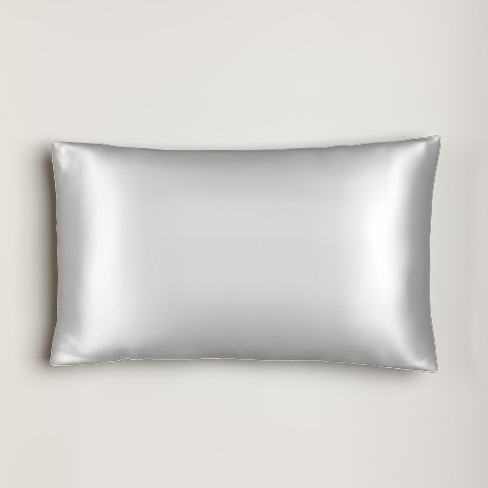 PureCare 100% Pure Silk Pillowcase for Hair & Skin - Hypoallergenic Cooling Pillow Cover for Beauty Sleep, Travel & Bedroom Luxury