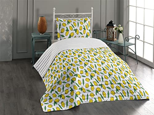 Fern Green Mustard and White