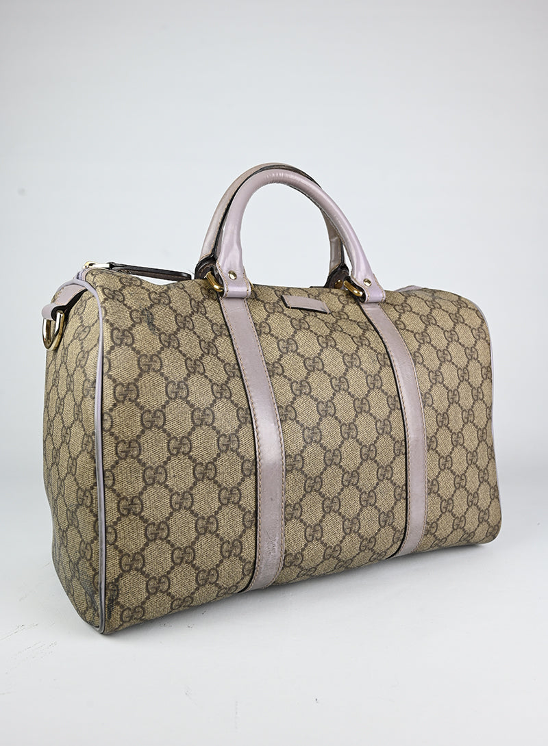 Gucci GG Monogram Bauletto Shoulder Bag in Beige - Luxury Crossbody Purse for Women, Perfect for Work, Travel & Evening Events