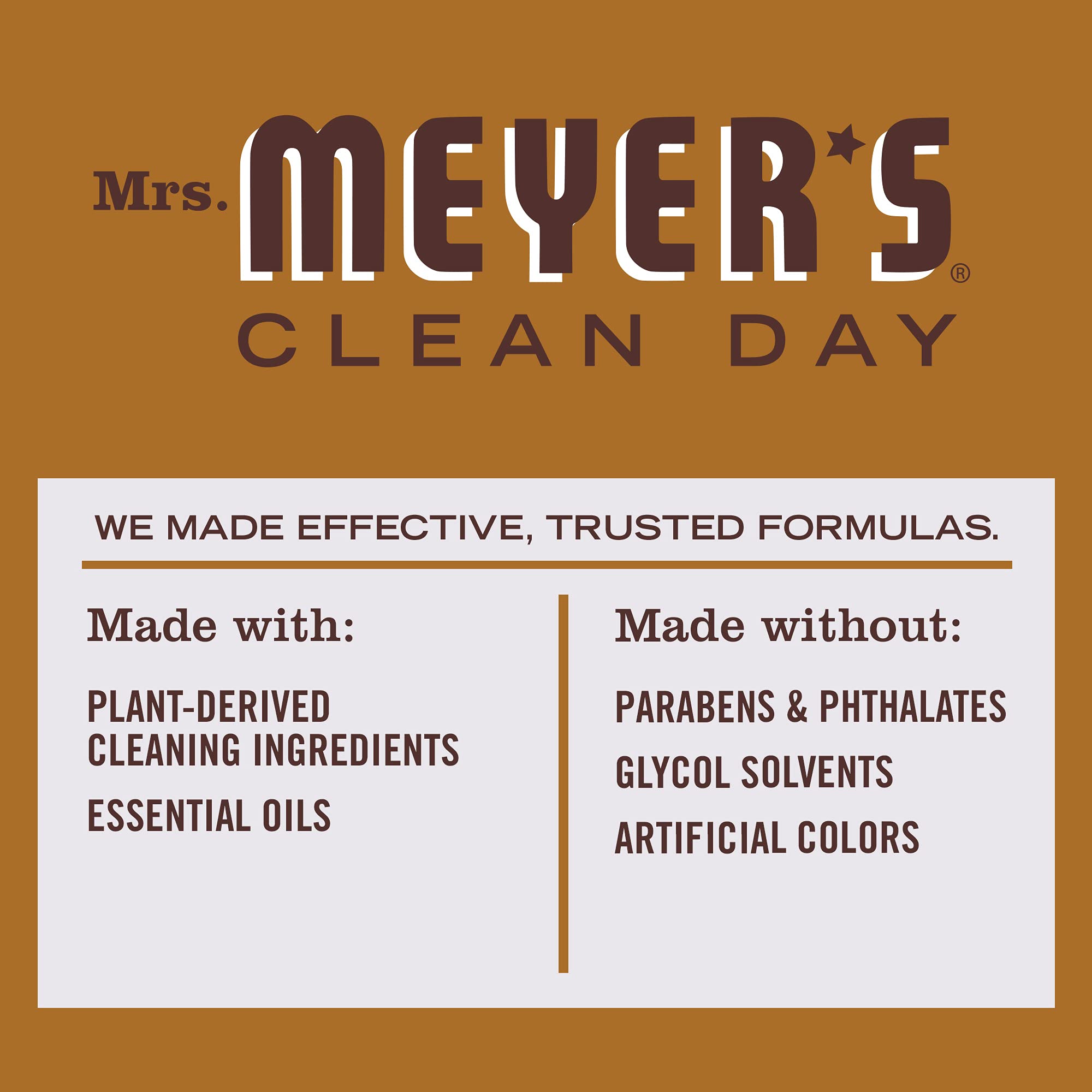 Mrs. Meyer's Clean Day Acorn Spice All-Purpose Cleaner Spray - 16 Fl oz | Natural Cleaning Solution for Kitchen, Bathroom & Home Surfaces | Eco-Friendly & Cruelty-Free