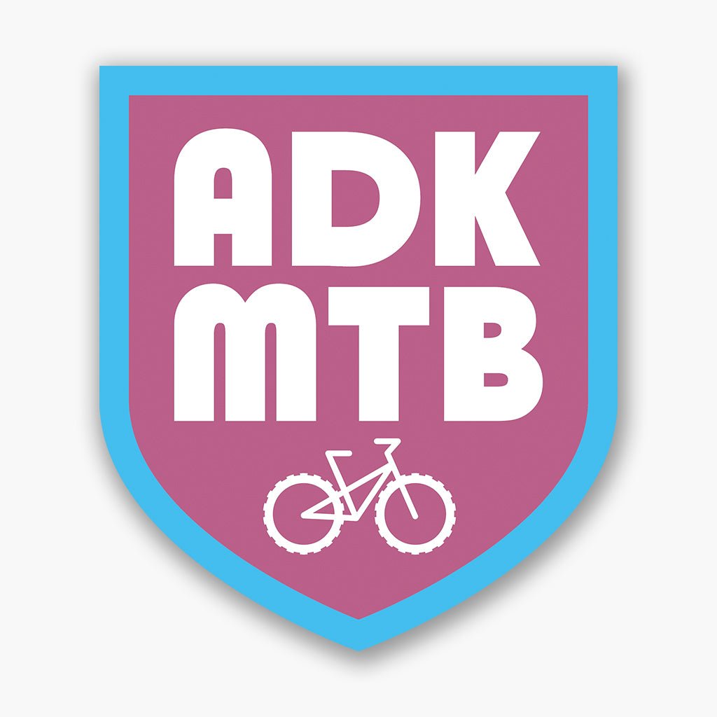 ADK MTB Freeride Stickers - Durable Vinyl Decals for Mountain Bikes, Helmets & Gear - Perfect for Outdoor Enthusiasts & Cycling Lovers