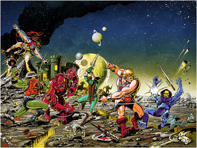 Masters of the Universe Action Figures - Exclusive Variant Colorway | Collectible He-Man Toys for Display & Play | Perfect for Fans, Collectors, and Gift Giving