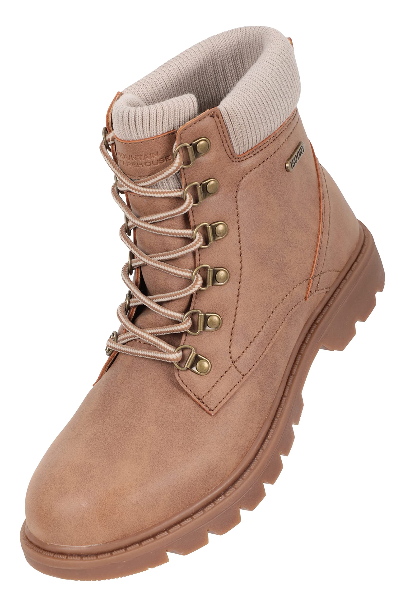 Mountain Warehouse Vienna Women's Waterproof Casual Boots for Hiking, Walking & Outdoor Adventures - Comfortable & Stylish All-Weather Footwear