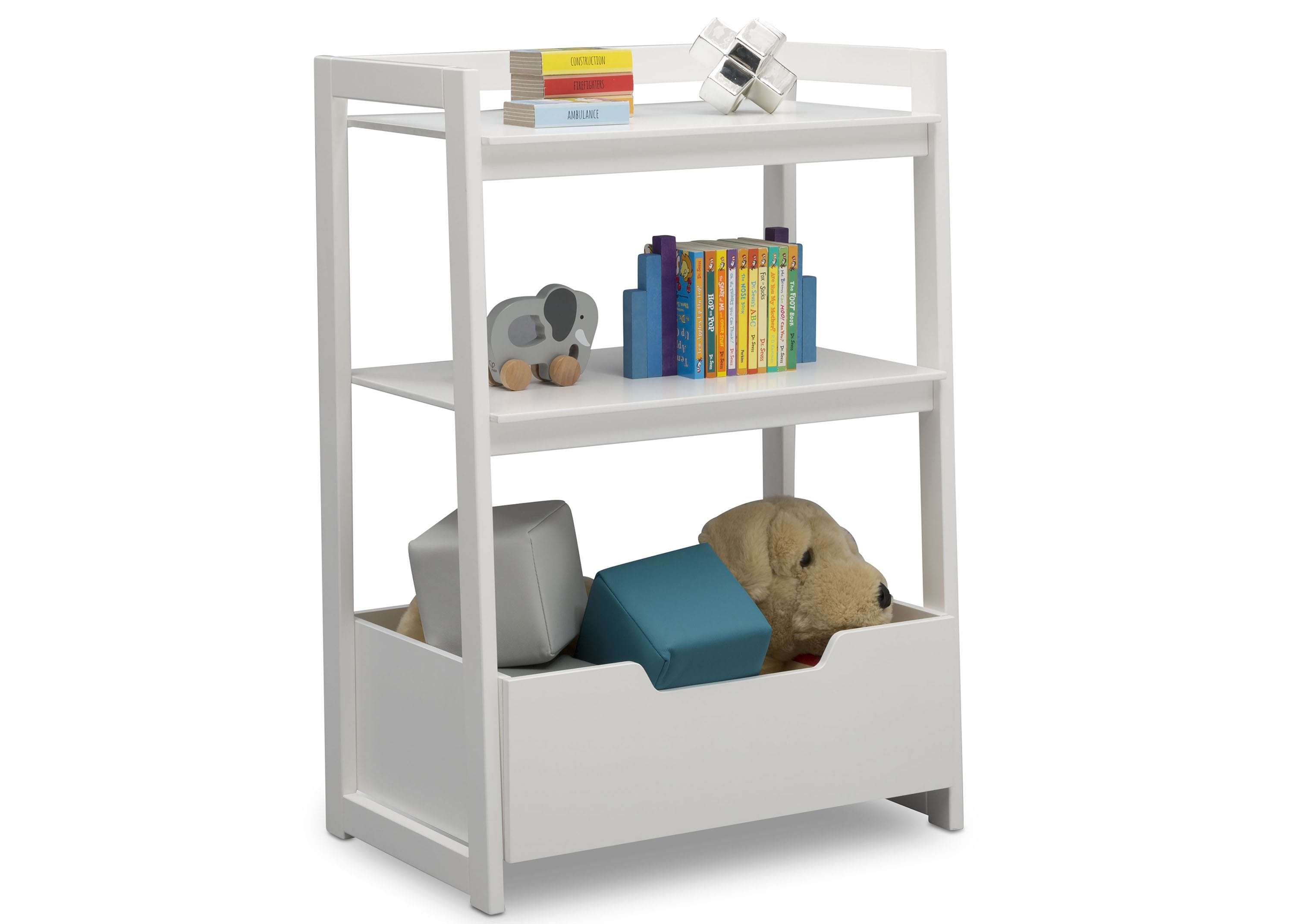 Small Ladder Shelf - 3-Tier Wooden Storage Shelf for Home Decor, Bathroom & Bedroom Organization - Perfect for Books, Plants & Decorative Items